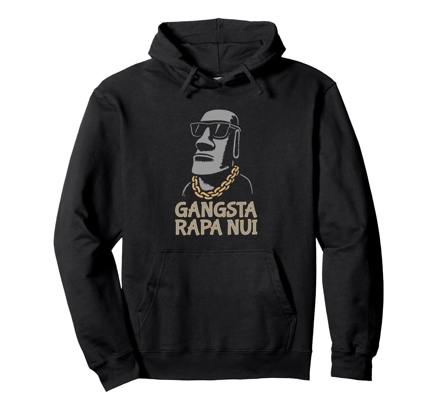 Gangsta Rapa Nui Hoodie - Streetwear Style for Adults - T-Shirt, Sweatshirt, Hoodie