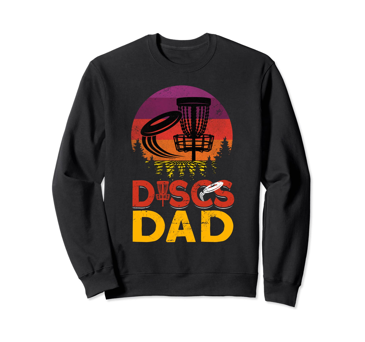 Disc Golf Dad Disc Golf Player Disc Sweatshirt - Custom Art Print Unisex - T-Shirt, Sweatshirt, Hoodie