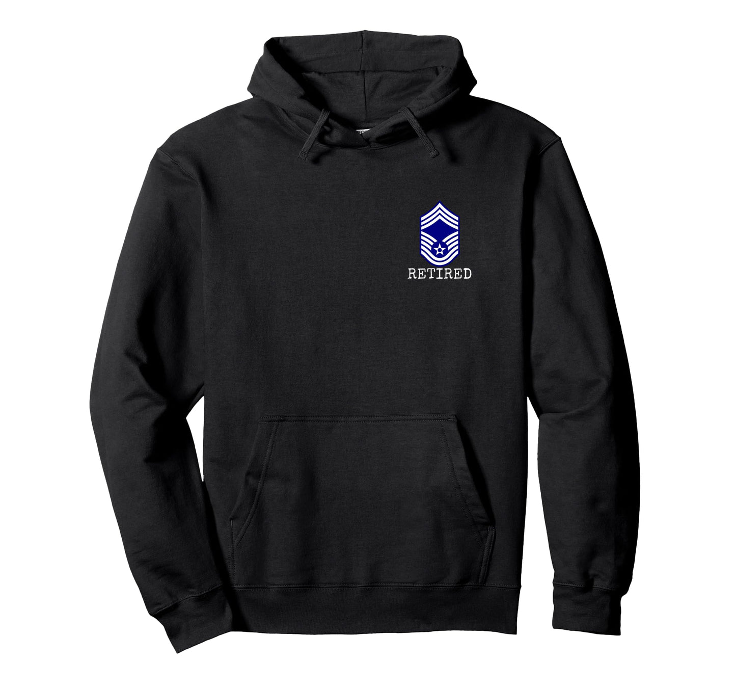 Retired E9 Chief Master Sergeant Hoodie - Aesthetic Graphic for Adults - T-Shirt, Sweatshirt, Hoodie