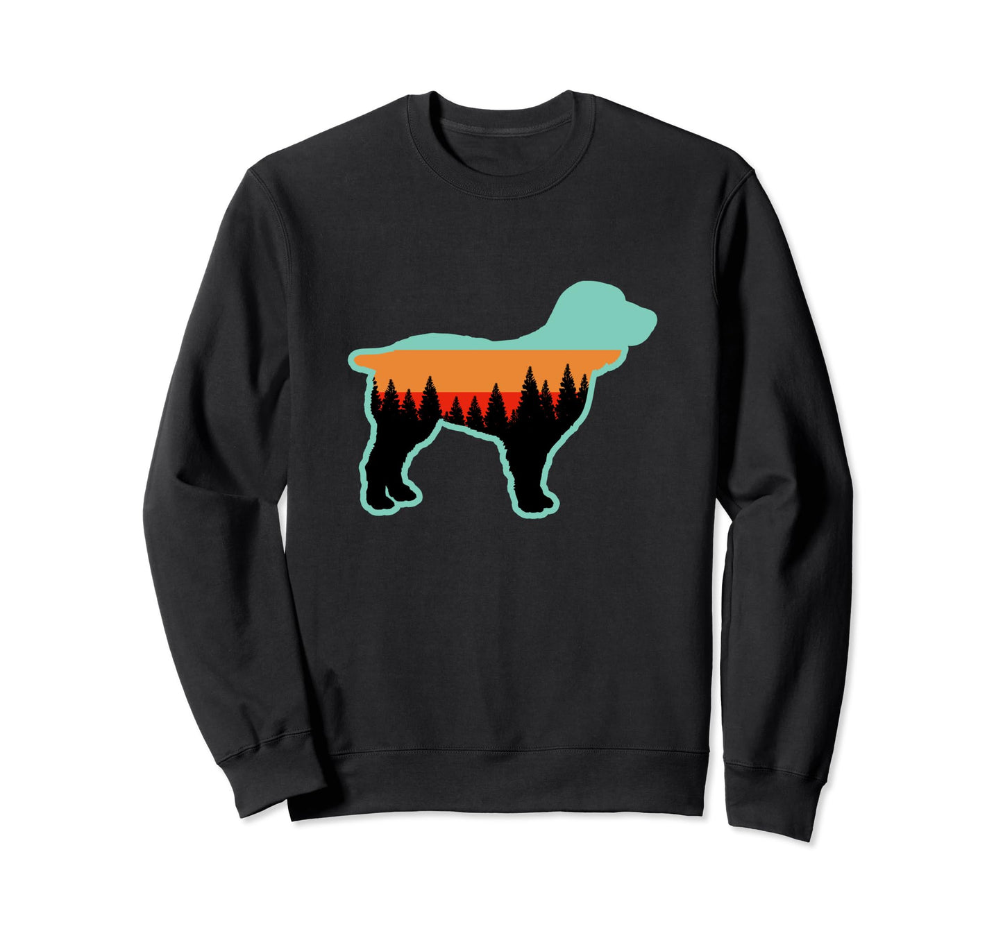Boykin Dog Trail Hiking Camping Gift Sweatshirt - Trendy Graphic for Adults - T-Shirt, Sweatshirt, Hoodie