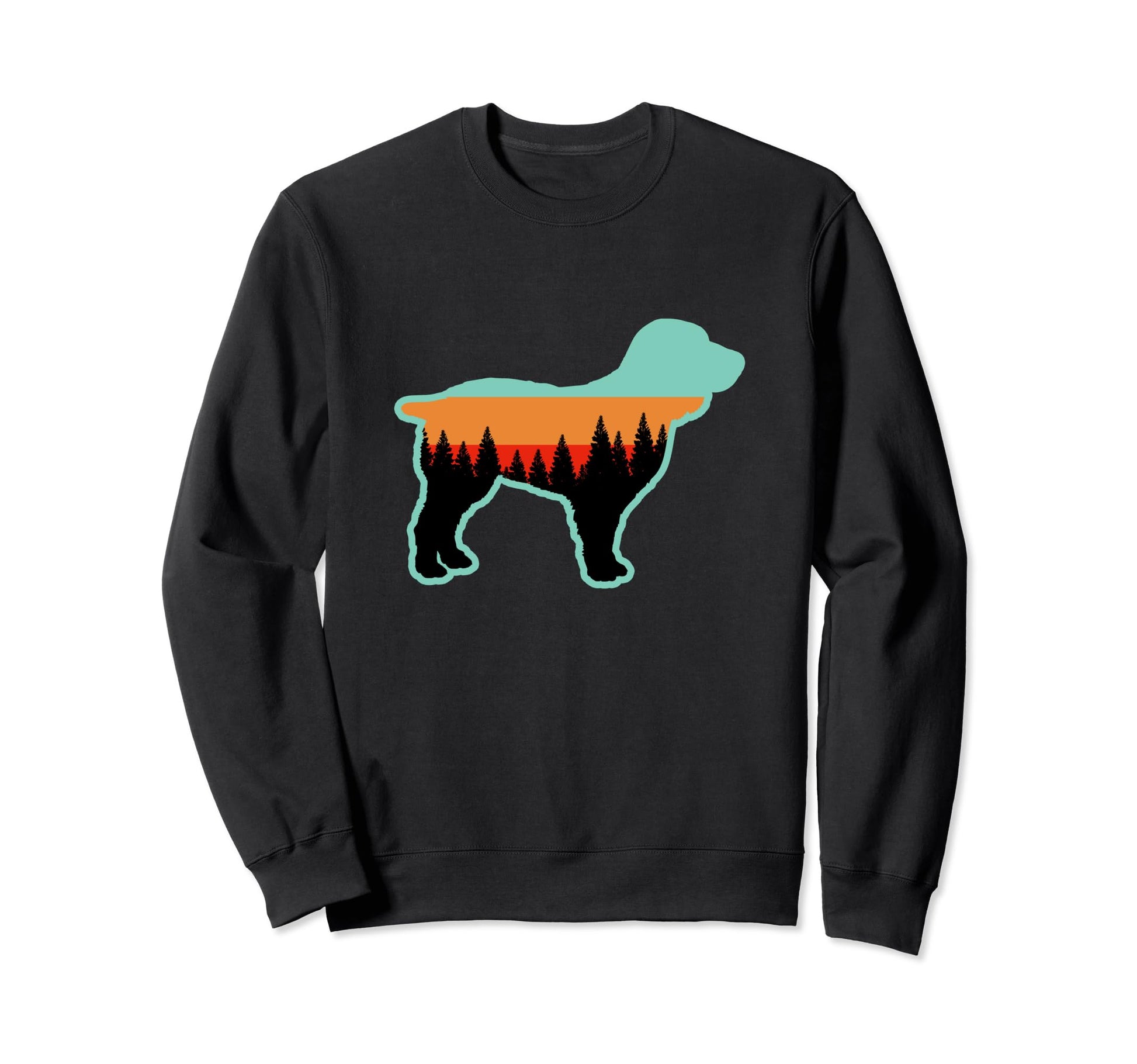 Boykin Dog Trail Hiking Camping Gift Sweatshirt - Trendy Graphic for Adults - T-Shirt, Sweatshirt, Hoodie
