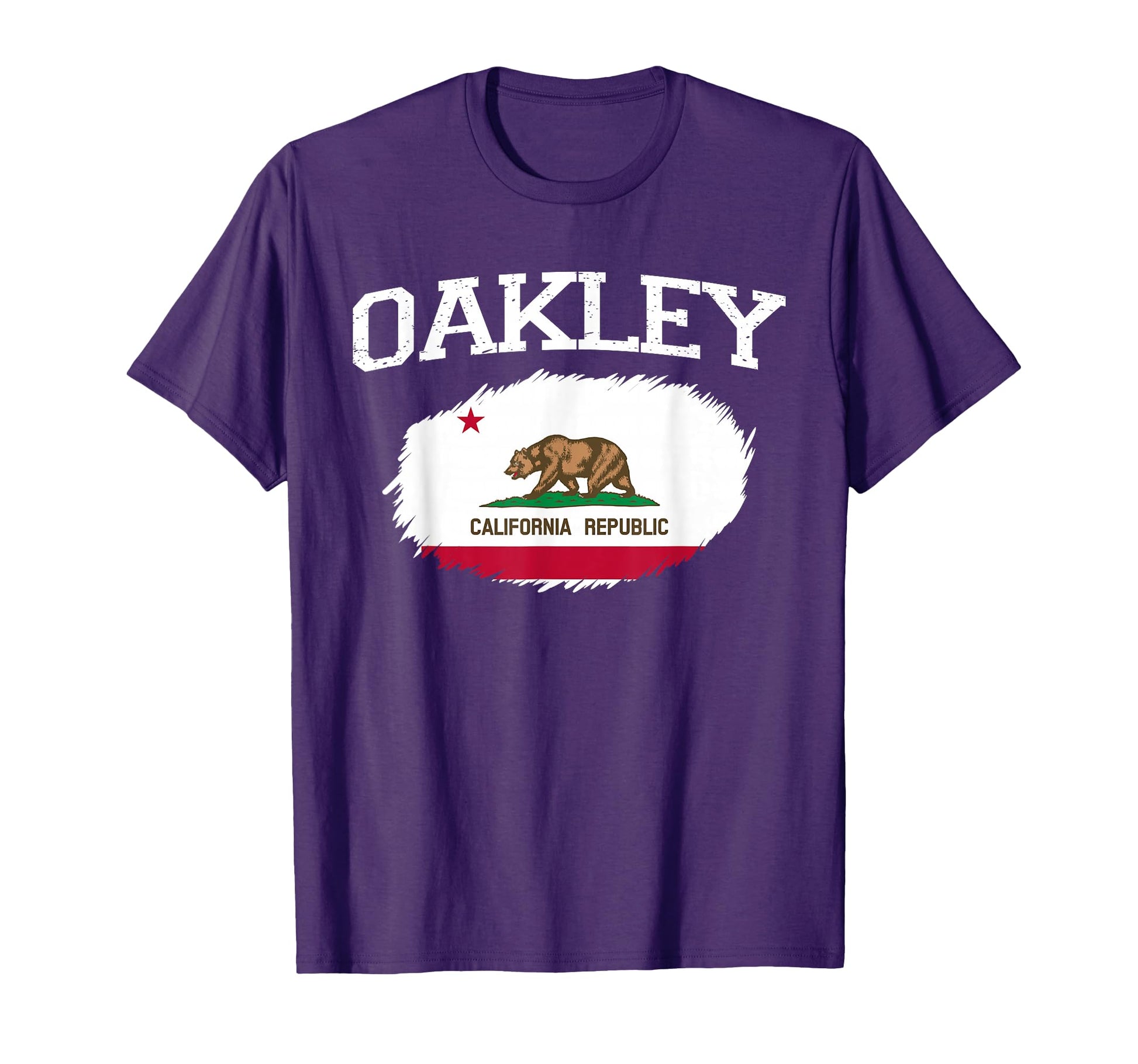 Oakley Ca California Flag Usa Sports T-Shirt - Aesthetic Graphic Men Women - T-Shirt, Sweatshirt, Hoodie