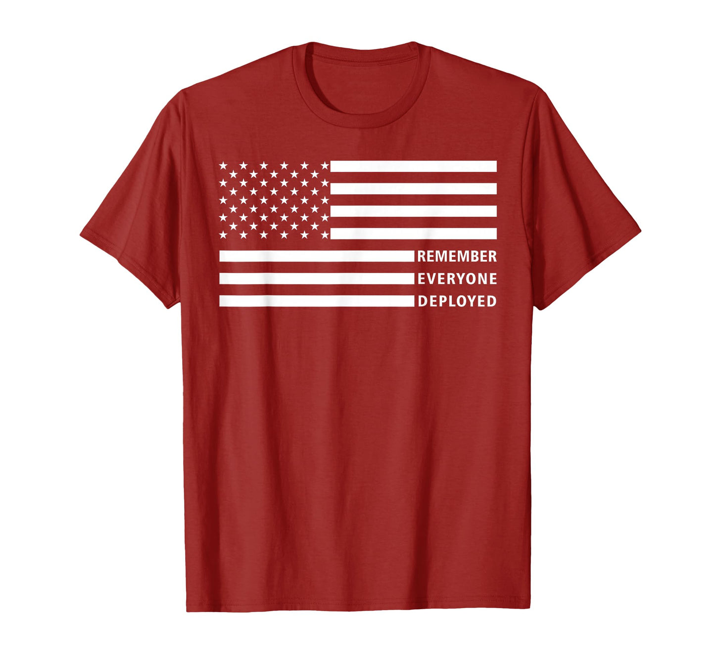 American Flag Red Friday Remember T-Shirt - Casual Everyday Wear Men Women - T-Shirt, Sweatshirt, Hoodie