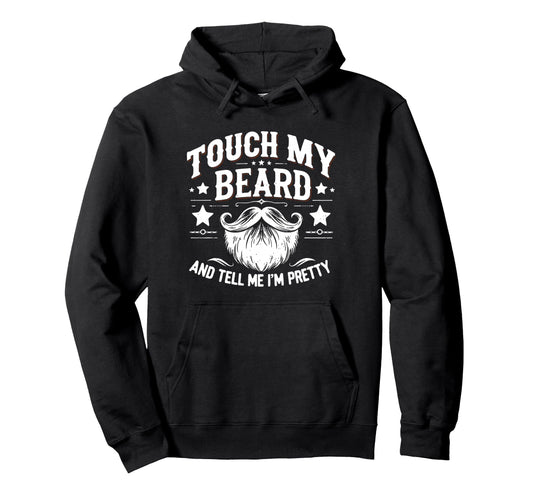 Beard Dad Father S Day Husband Funny Hoodie - Custom Art Print Men Women - T-Shirt, Sweatshirt, Hoodie