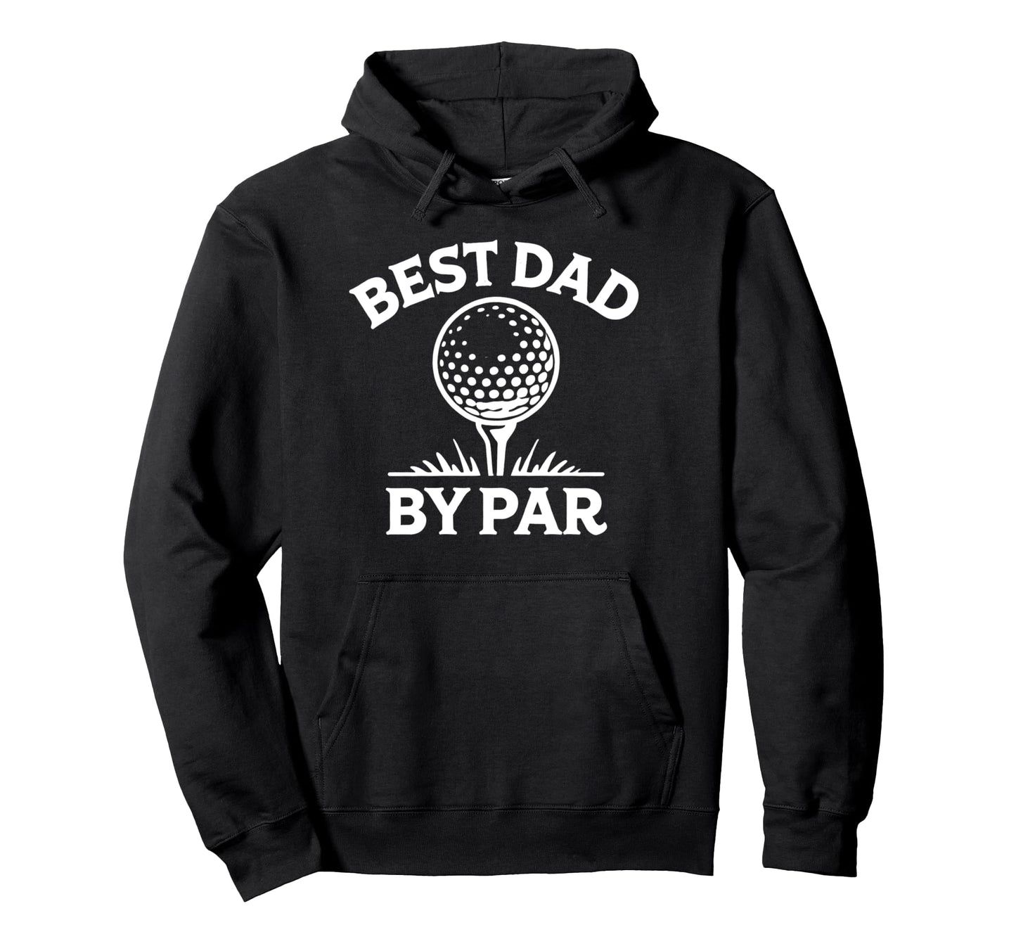 Best Dad Par Golf Pun Hoodie - Minimalist Print Men Women - T-Shirt, Sweatshirt, Hoodie