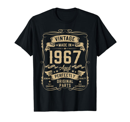1967 59Yr 59Th Birthday Gifts 59 T-Shirt - Aesthetic Graphic Men Women - T-Shirt, Sweatshirt, Hoodie