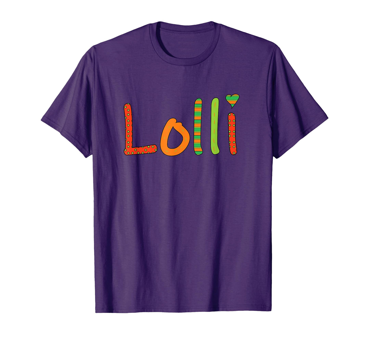 Lolli Grandmother Nickname Gender T-Shirt - Trendy Graphic for Adults - T-Shirt, Sweatshirt, Hoodie