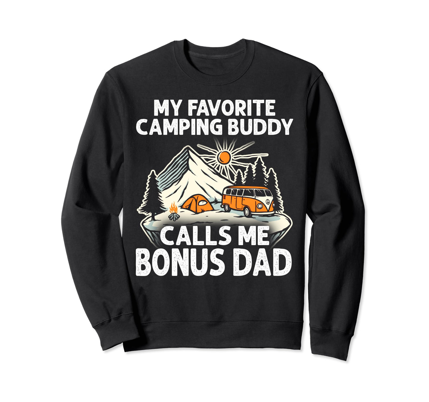 Camper My Favorite Camping Buddies Sweatshirt - Minimalist Print Unisex - T-Shirt, Sweatshirt, Hoodie