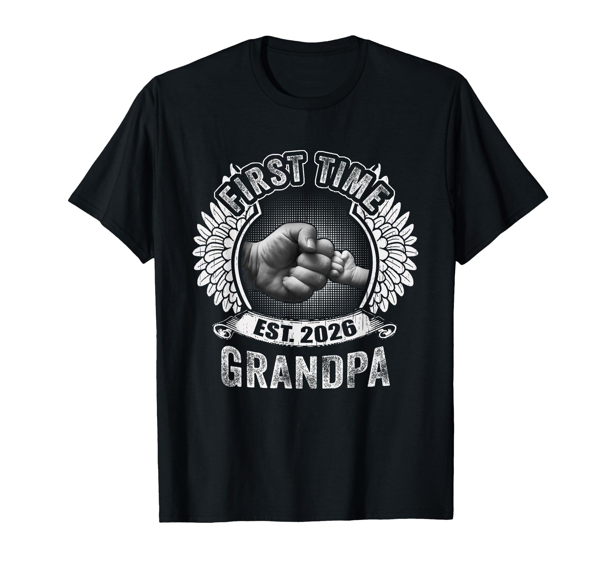 First Time Grandpa Est 2026 Gift T-Shirt - Trendy Graphic Men Women - T-Shirt, Sweatshirt, Hoodie