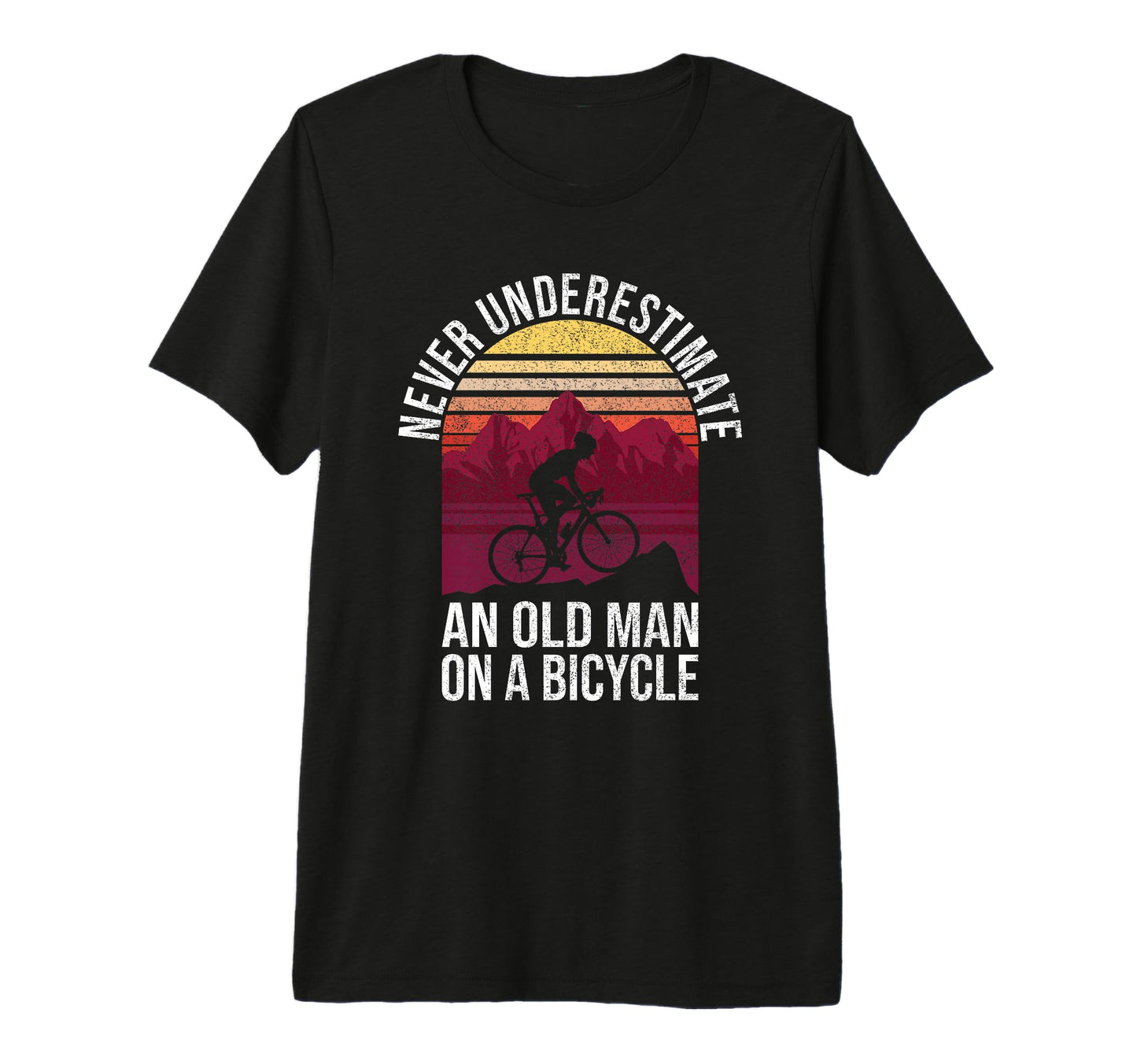 Cycling Funny Bike Rider Dad T-Shirt - Fun Novelty Design Men Women - T-Shirt, Sweatshirt, Hoodie