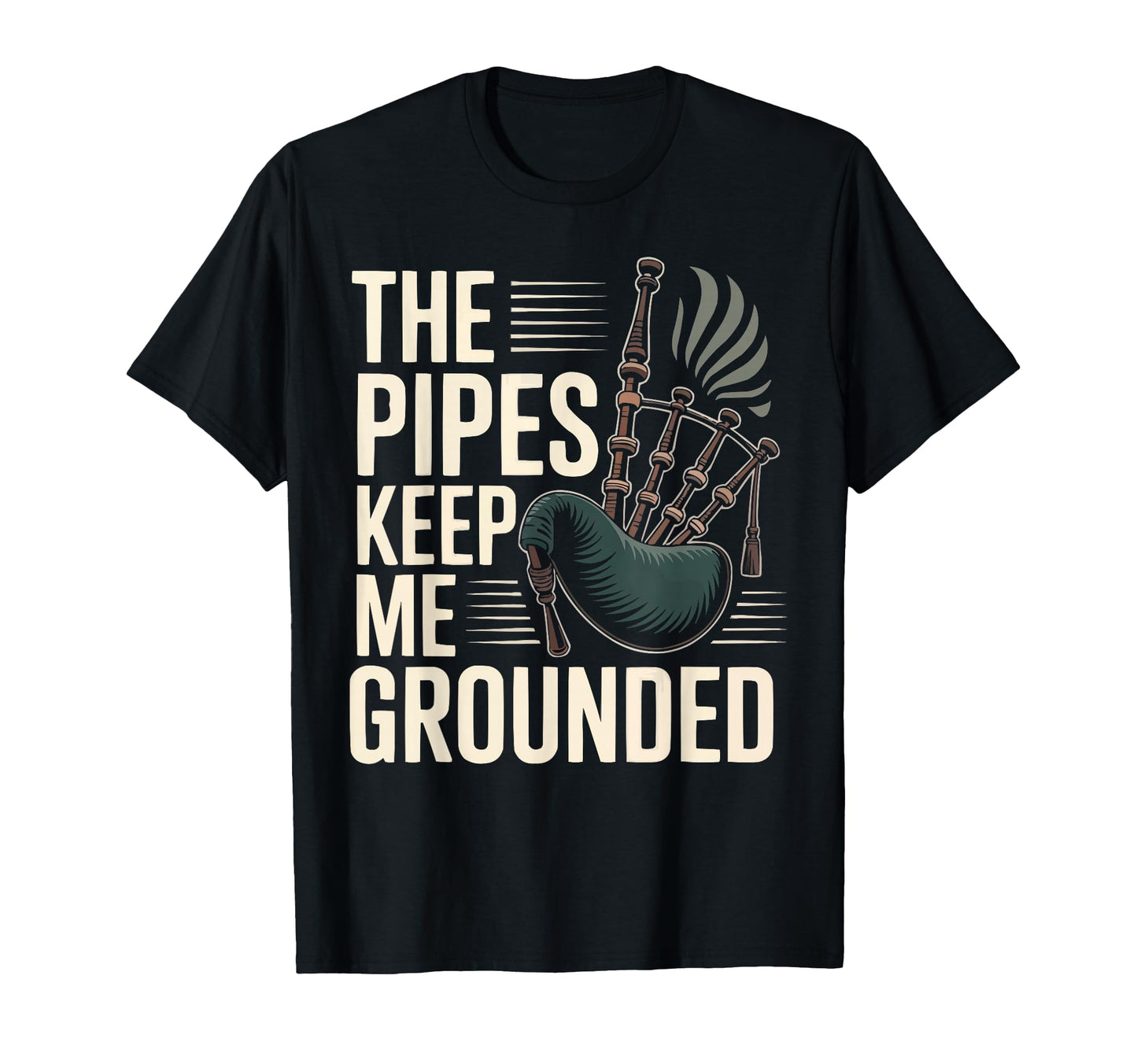 Bagpipe Player Musical Instrument T-Shirt - Streetwear Style for Adults - T-Shirt, Sweatshirt, Hoodie