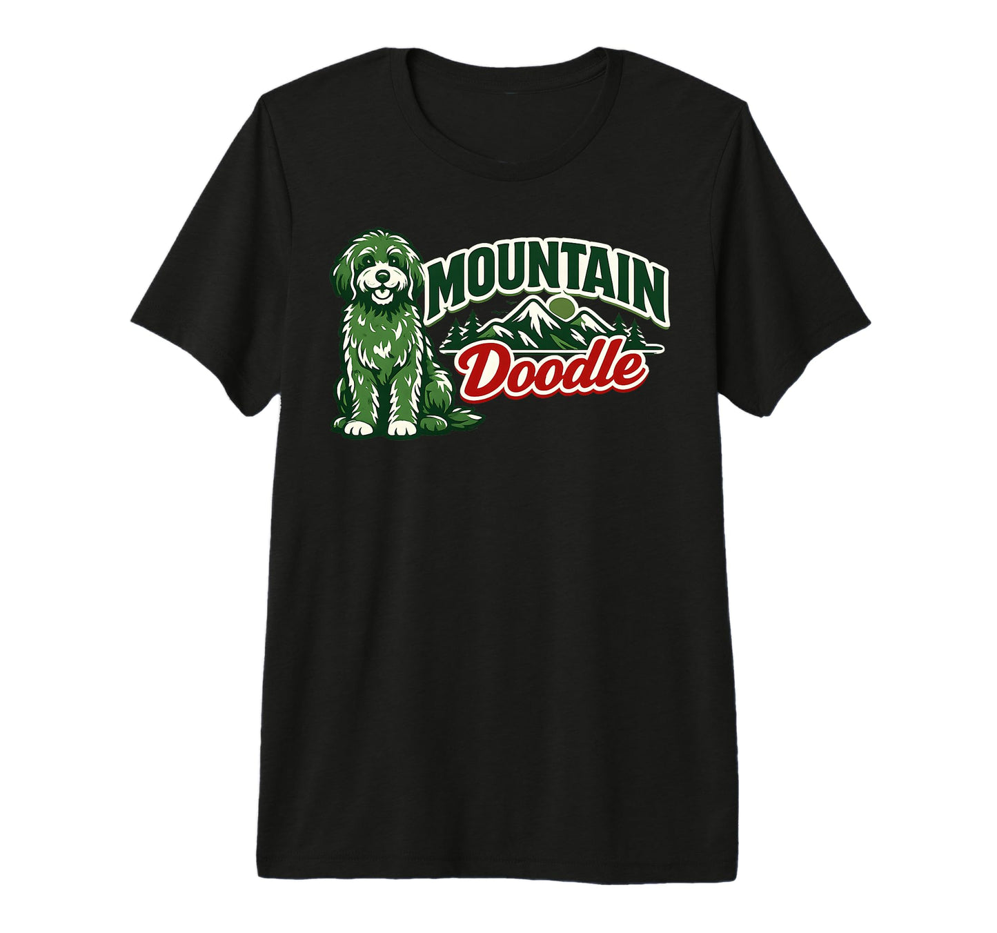 Mountain Doodle Outdoor Hiking Dog Lovers T-Shirt - Novelty Apparel Unisex - T-Shirt, Sweatshirt, Hoodie