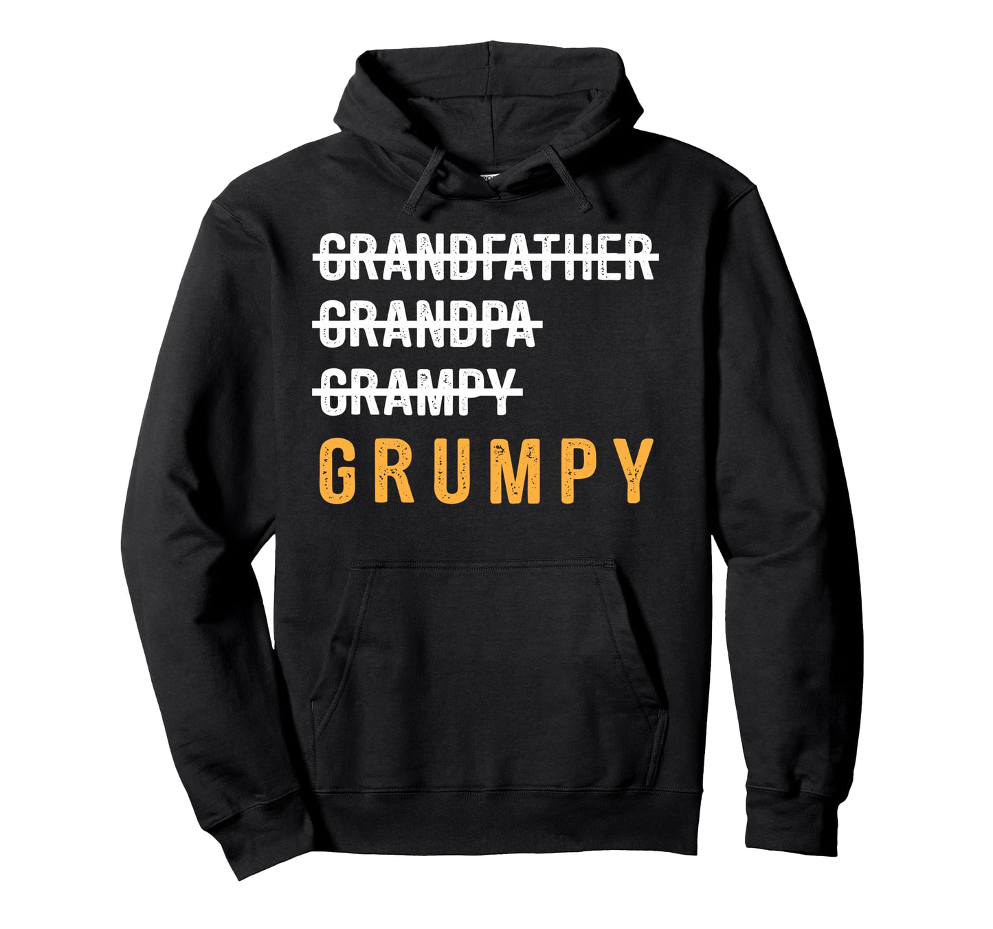 Grandfather Grandpa Grampy Grumpy Funny Hoodie - Custom Art Print Unisex - T-Shirt, Sweatshirt, Hoodie