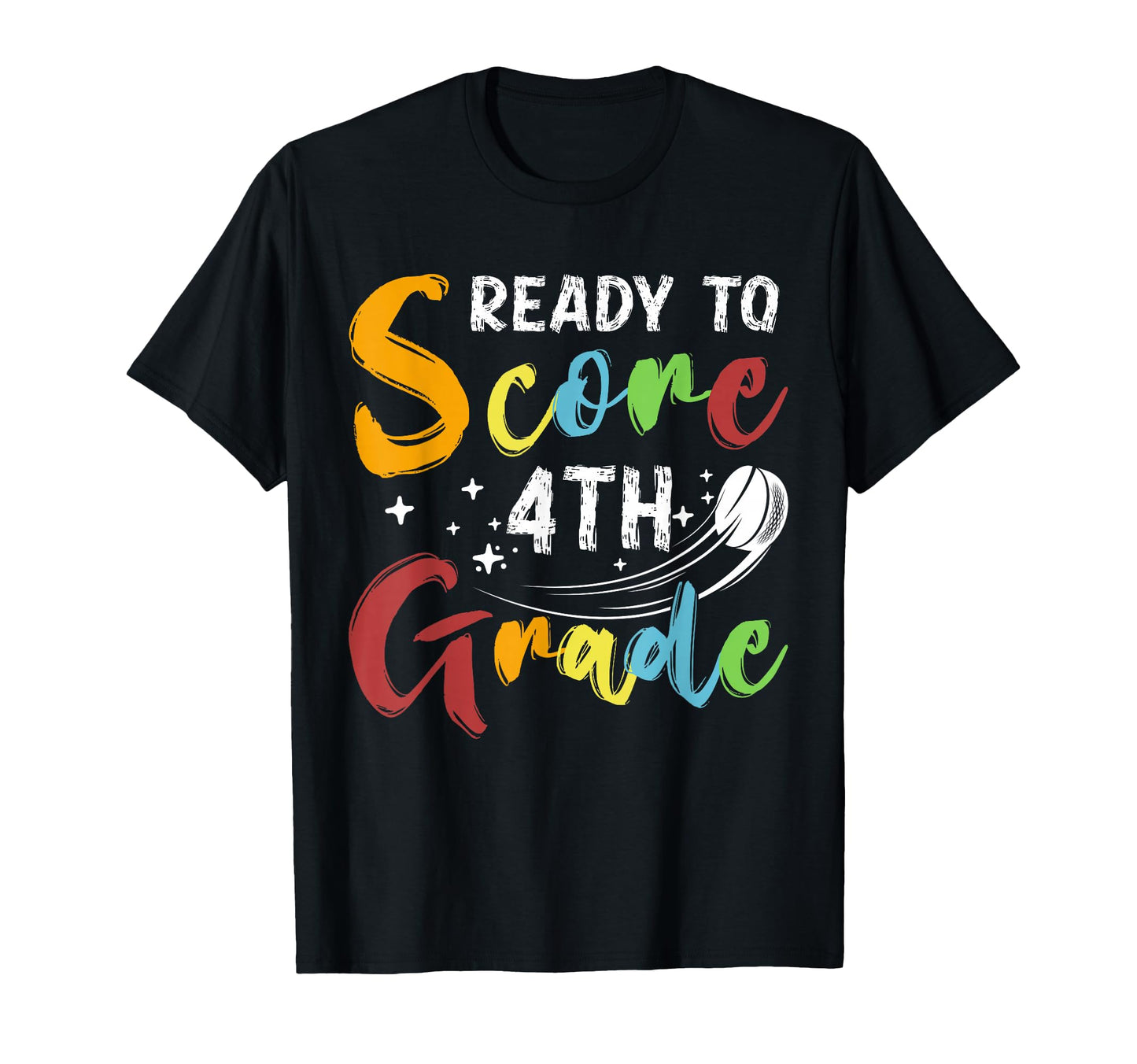 Funny 4Th Grade Ready To Score Hockey T-Shirt - Unique Graphic for Adults - T-Shirt, Sweatshirt, Hoodie