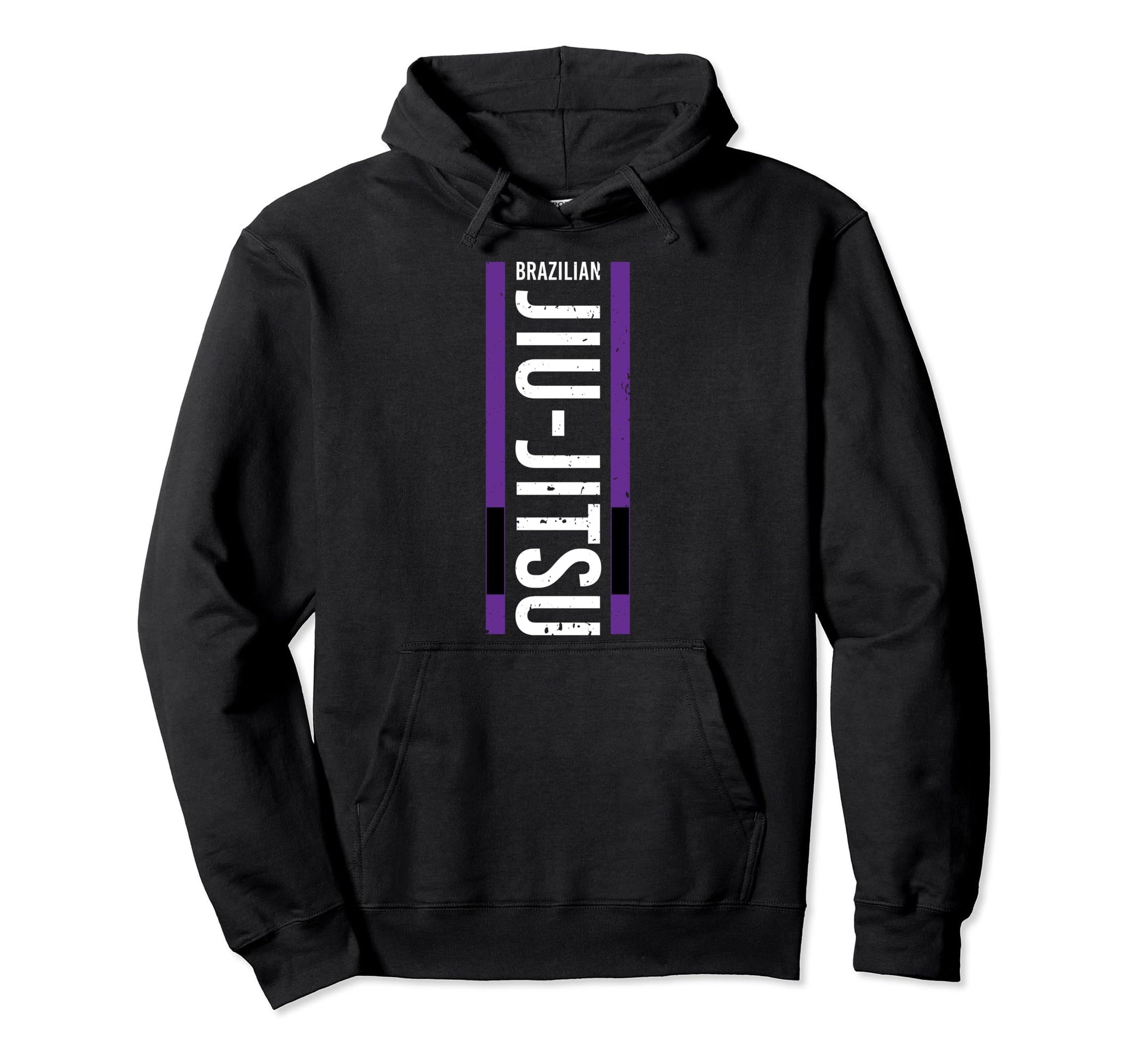 Brazilian Jiu Jitsu Purple Belt Bjj Hoodie - Custom Art Print for Adults - T-Shirt, Sweatshirt, Hoodie