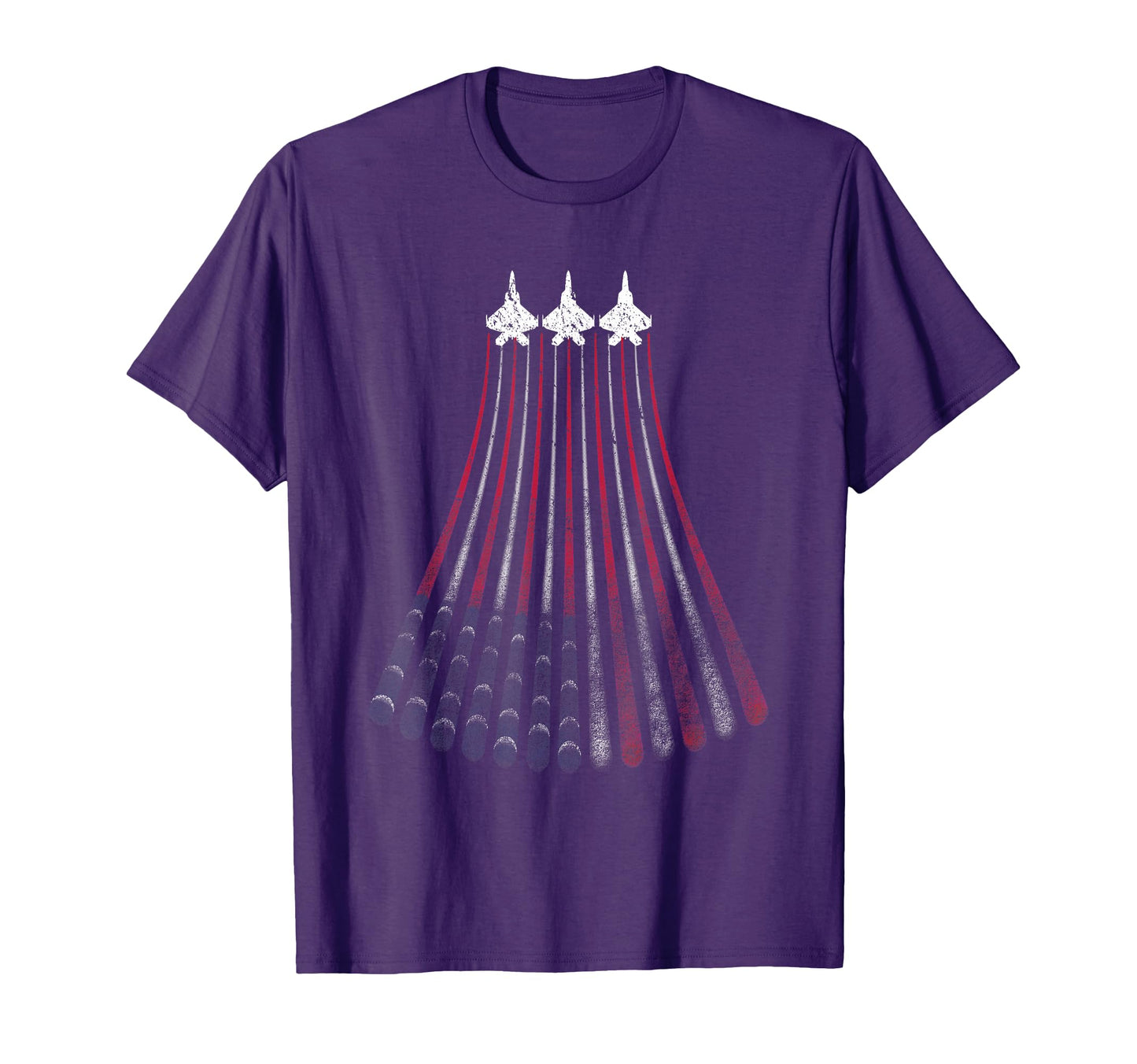 F22 Raptor Airshow American Flag 4Th July T-Shirt - Trendy Graphic Unisex - T-Shirt, Sweatshirt, Hoodie