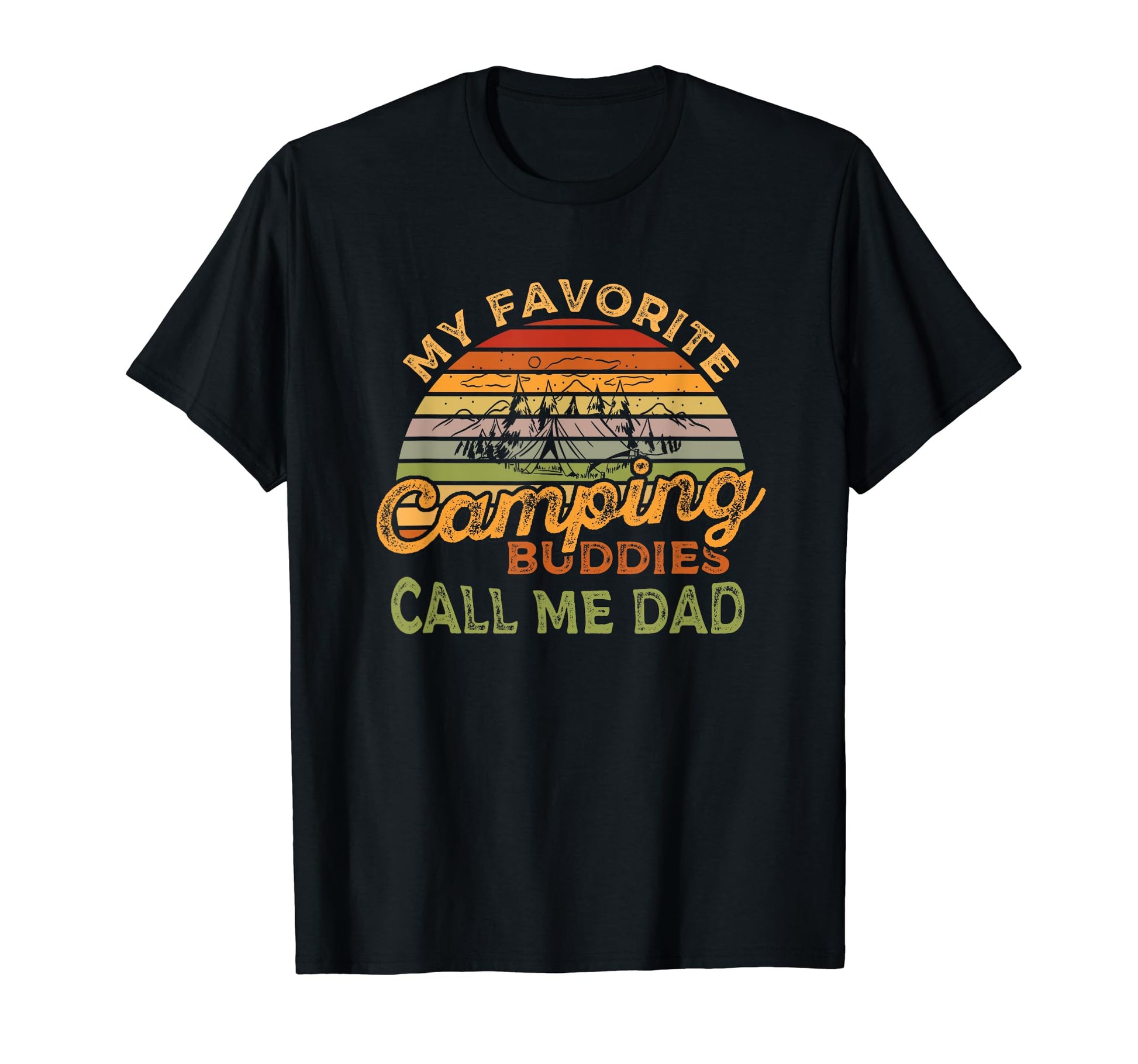 Camping My Favorite Camping Buddies Call T-Shirt - Minimalist Print Unisex - T-Shirt, Sweatshirt, Hoodie