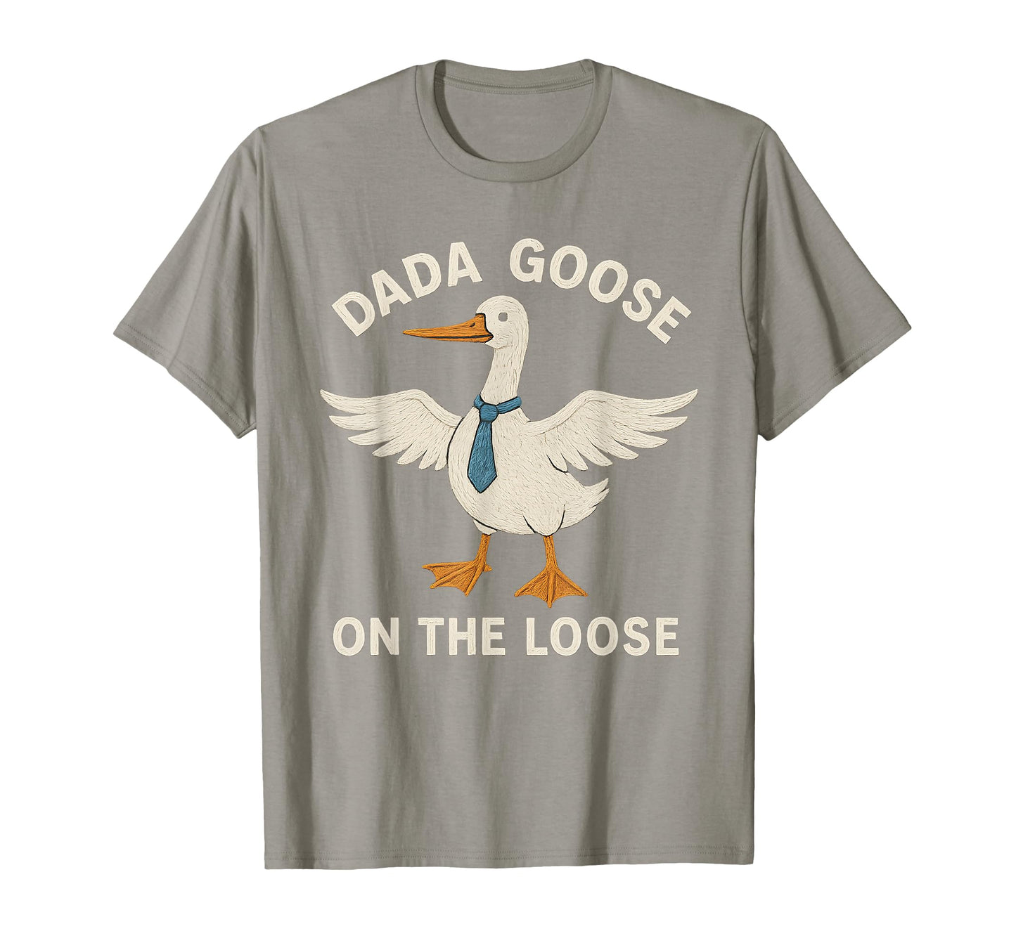 Dada Goose Bird Tie Funny Goose Dad T-Shirt - Custom Art Print Men Women - T-Shirt, Sweatshirt, Hoodie