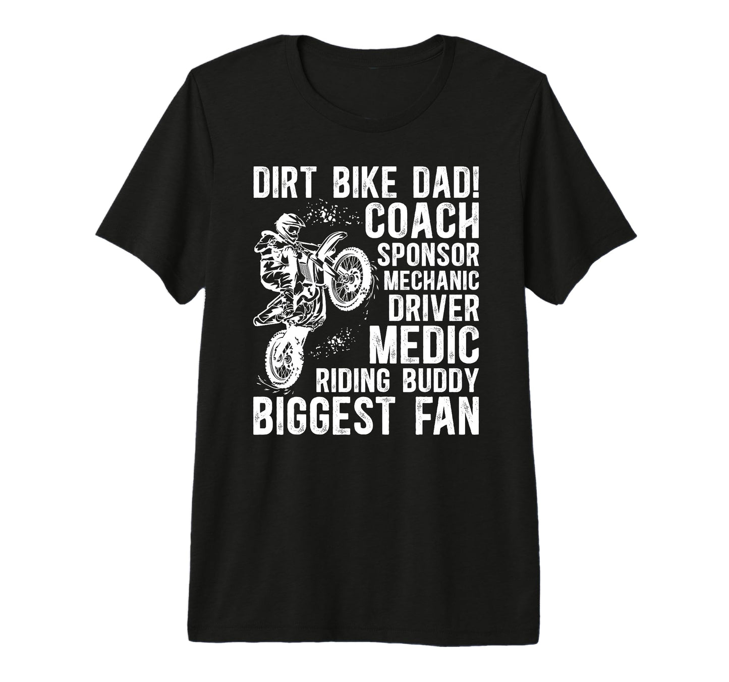 Mens Dirt Bike Dad Definition Dirt T-Shirt - Unique Graphic Men Women - T-Shirt, Sweatshirt, Hoodie