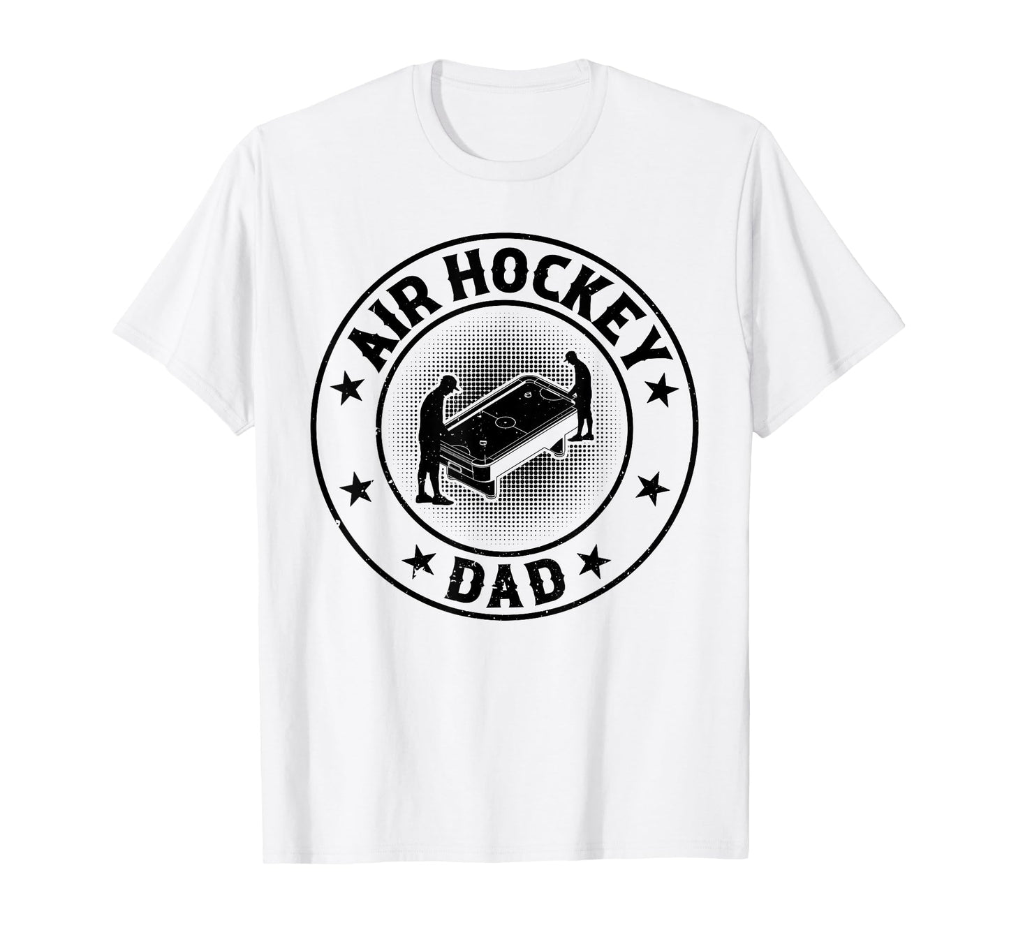 Air Hockey Dad Air Hockey Player T-Shirt - Minimalist Print for Adults - T-Shirt, Sweatshirt, Hoodie