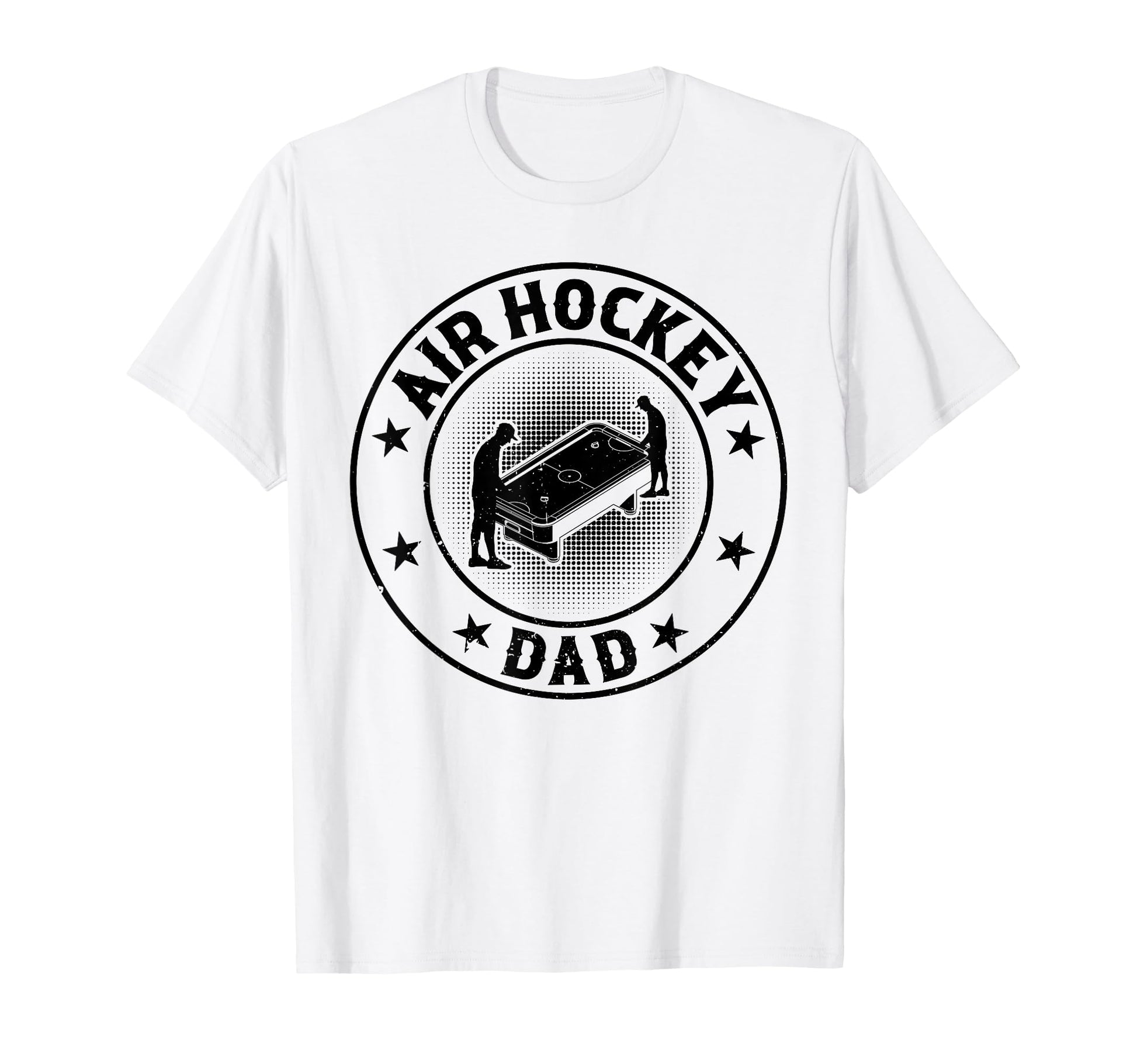 Air Hockey Dad Air Hockey Player T-Shirt - Minimalist Print for Adults - T-Shirt, Sweatshirt, Hoodie