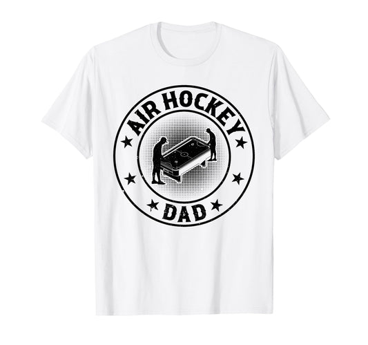 Air Hockey Dad Air Hockey Player T-Shirt - Minimalist Print for Adults - T-Shirt, Sweatshirt, Hoodie