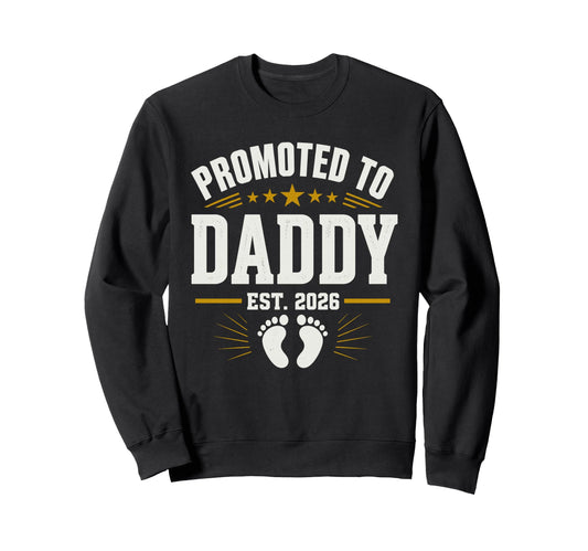 1St Time Grandpa Est 2026 New First Sweatshirt - Trendy Graphic for Adults - T-Shirt, Sweatshirt, Hoodie