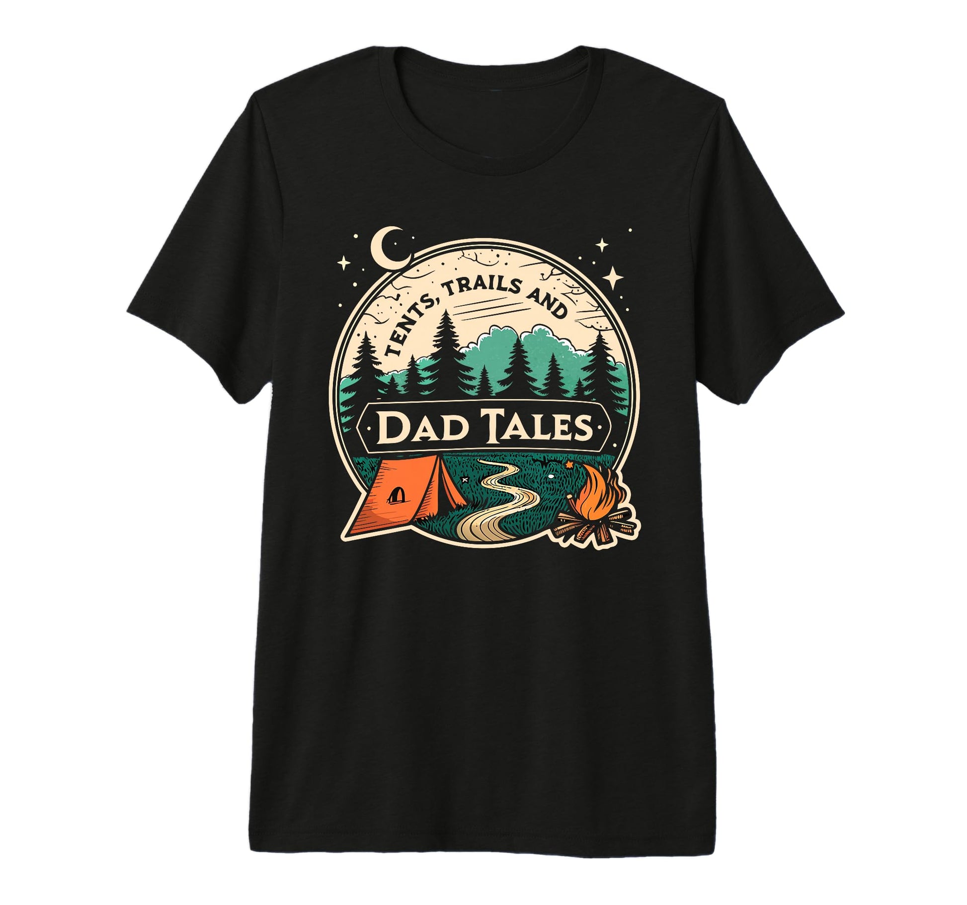 Mens Dads Wilderness Retreat Family T-Shirt - Aesthetic Graphic Men Women - T-Shirt, Sweatshirt, Hoodie