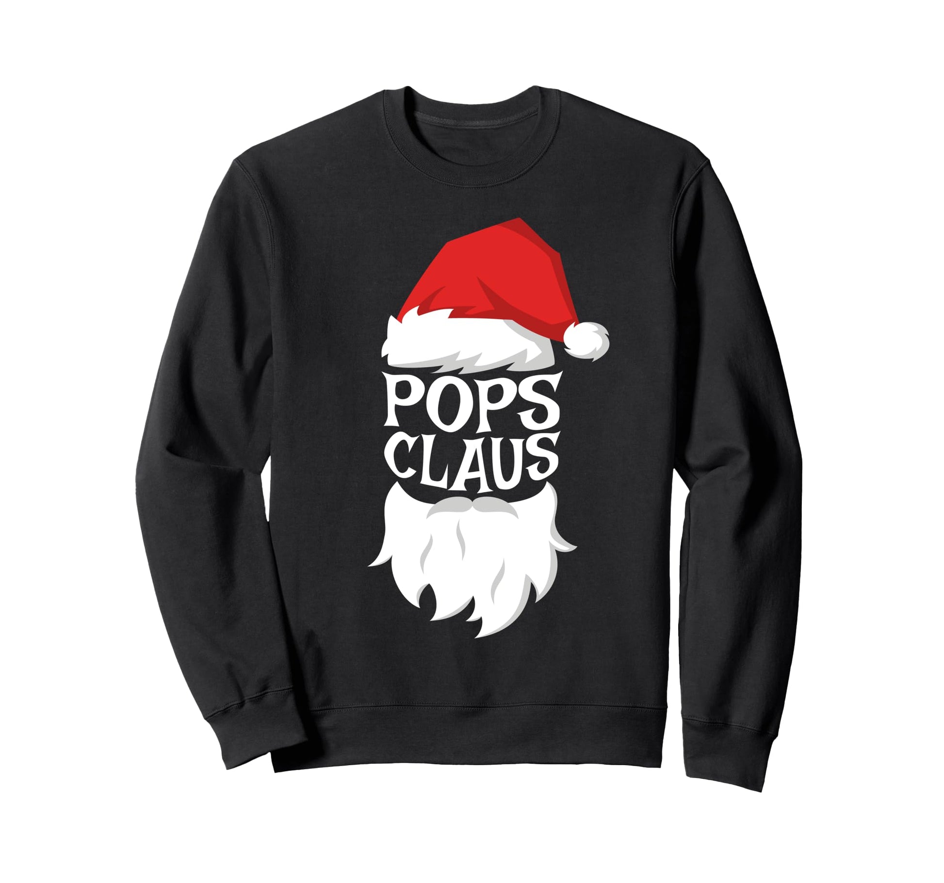 Pops Claus Santa Pops Sweatshirt - Custom Art Print Men Women - T-Shirt, Sweatshirt, Hoodie