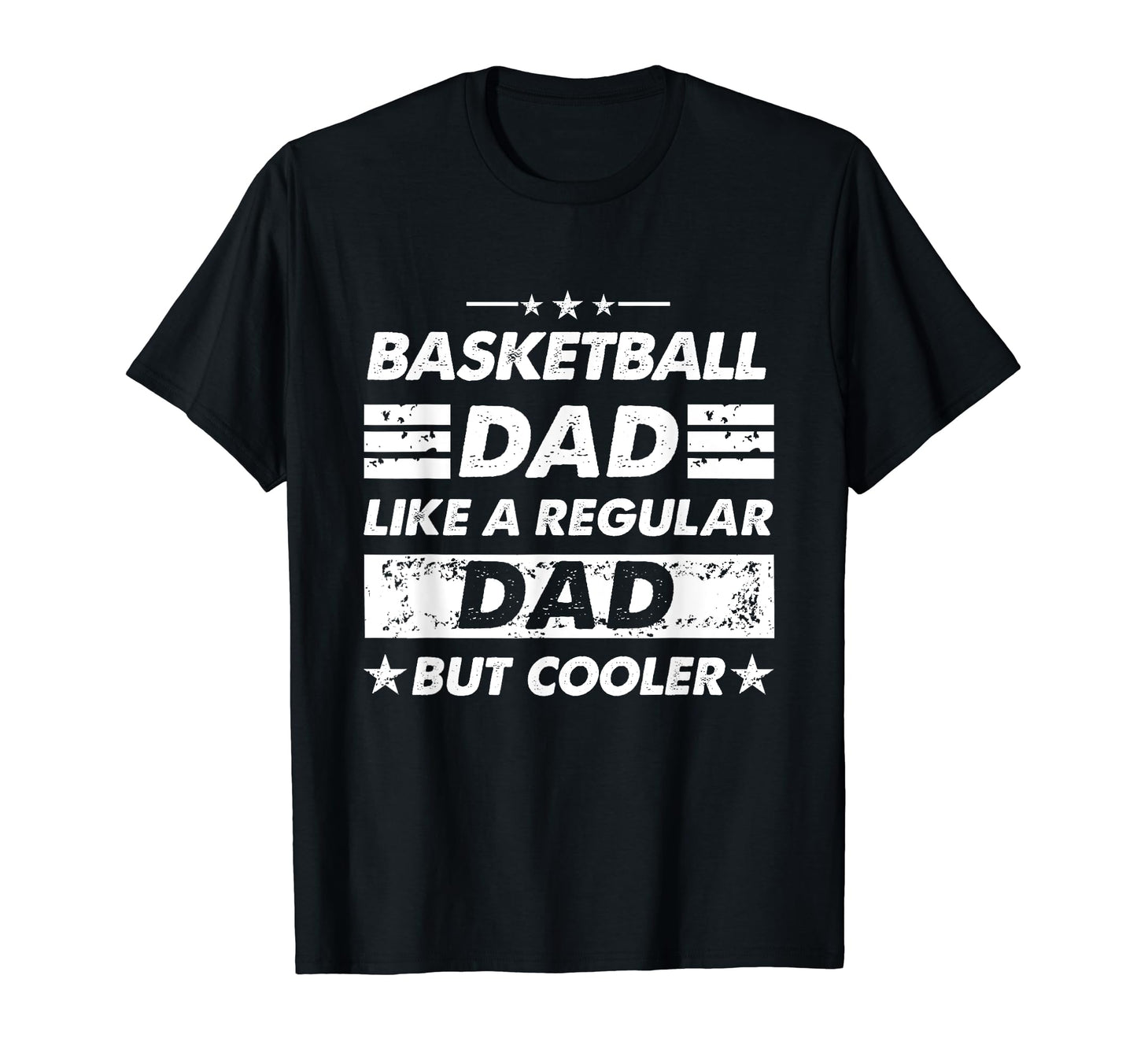Basketball Dad Like Regular Dad Funny T-Shirt - Custom Art Print Unisex - T-Shirt, Sweatshirt, Hoodie