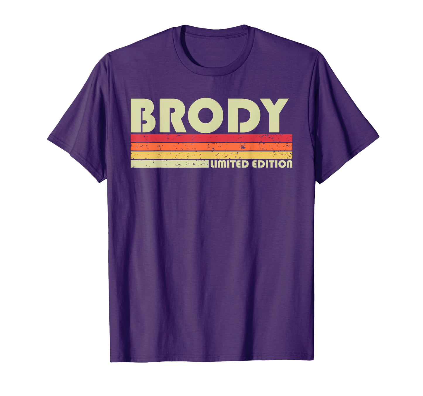 Brody Gift Name Personalized Funny T-Shirt - Minimalist Print Unisex - T-Shirt, Sweatshirt, Hoodie