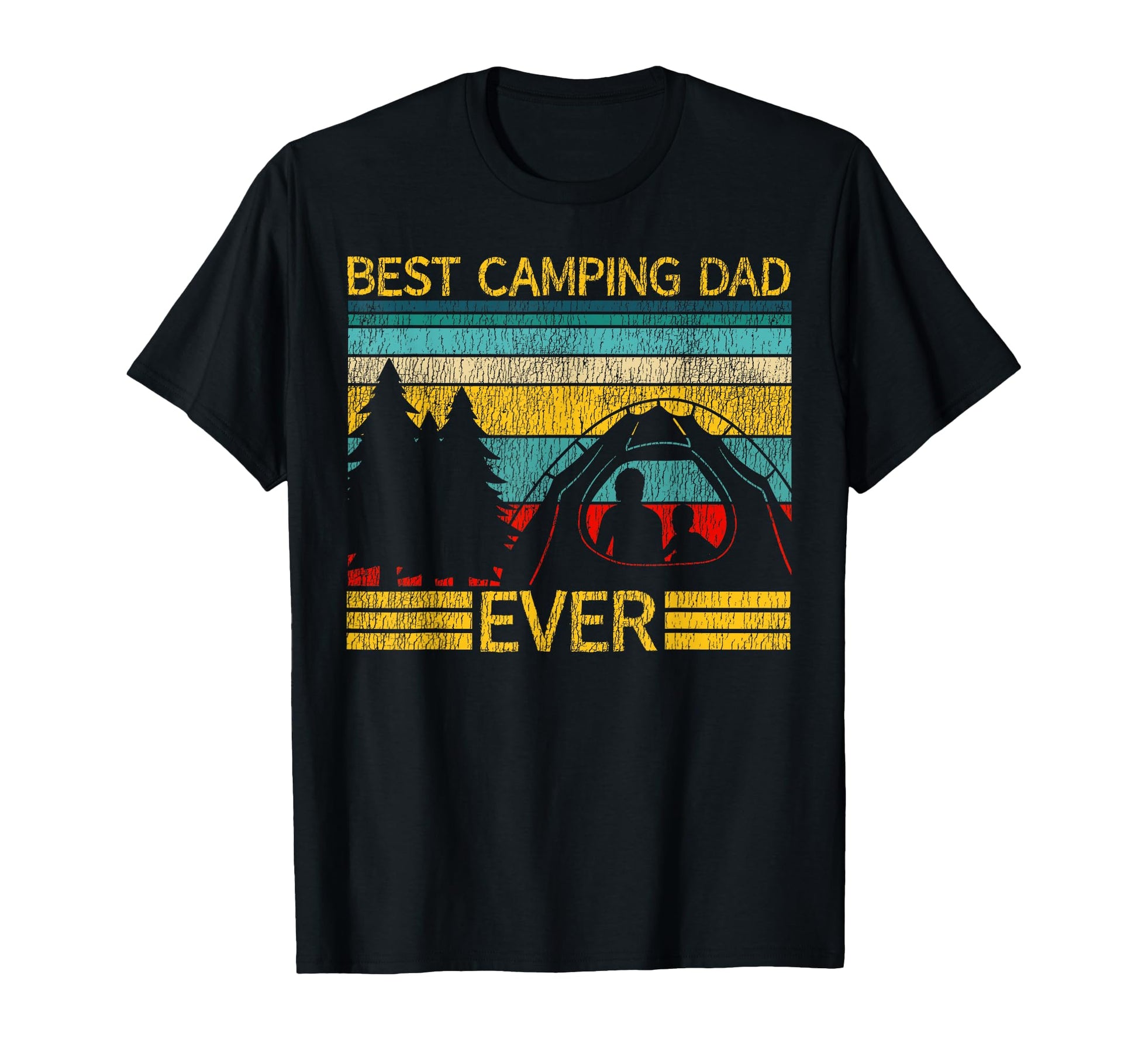 Tent Camping Husband Dad Father Family T-Shirt - Novelty Apparel Unisex - T-Shirt, Sweatshirt, Hoodie