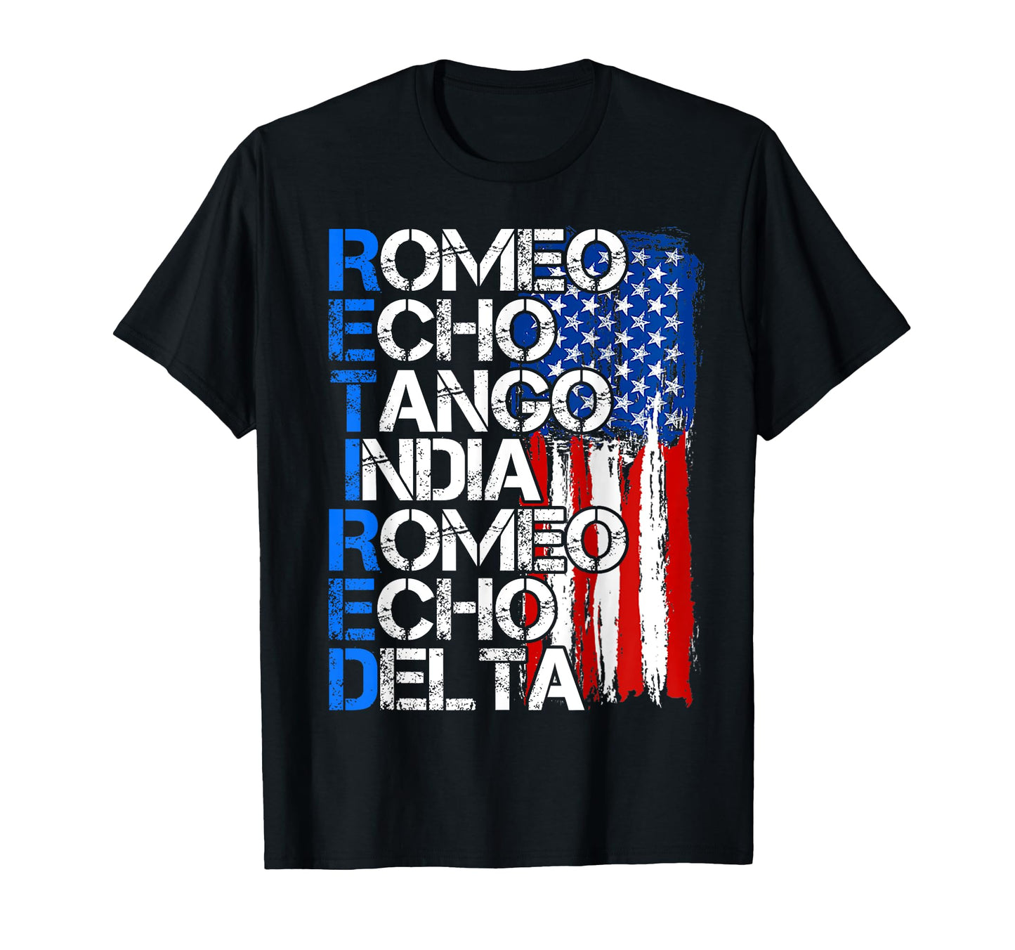 Phonetic Alphabet Retired Veteran T-Shirt - Streetwear Style Men Women - T-Shirt, Sweatshirt, Hoodie