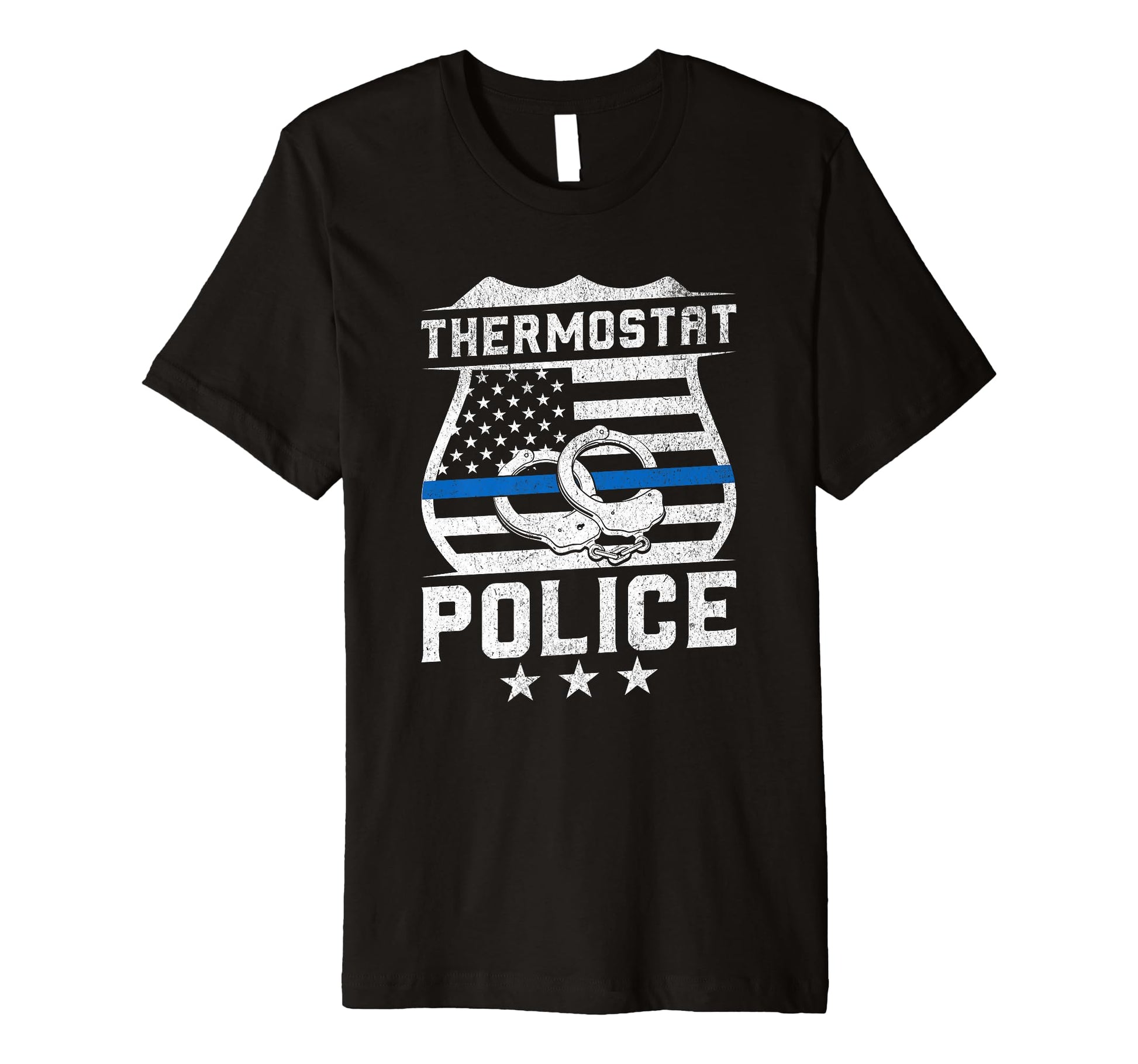Dad Thermostat Police Temperature T-Shirt - Fun Novelty Design for Adults - T-Shirt, Sweatshirt, Hoodie