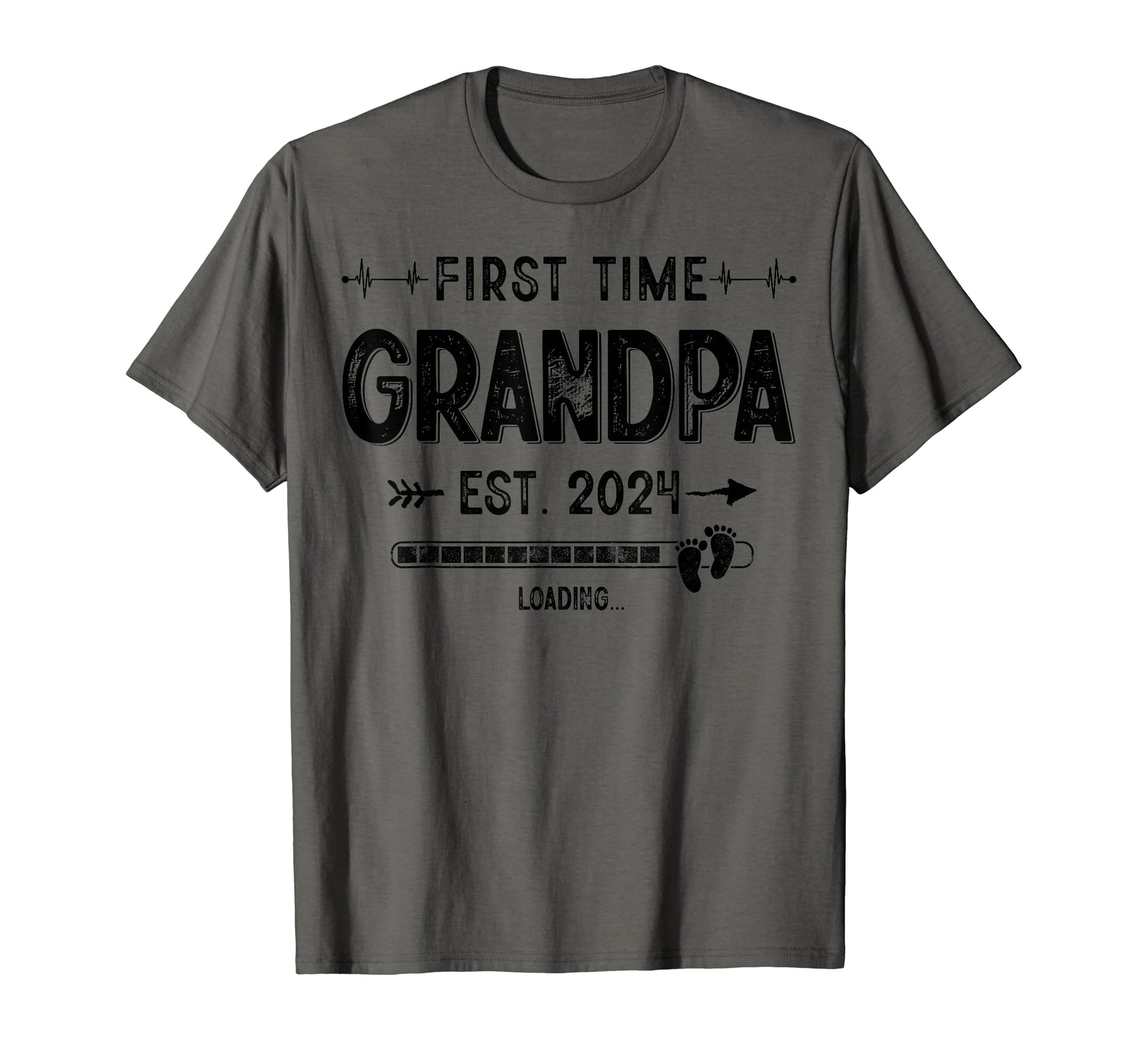 Soon To Be Grandpa Est 2025 Promoted T-Shirt - Custom Art Print Men Women - T-Shirt, Sweatshirt, Hoodie