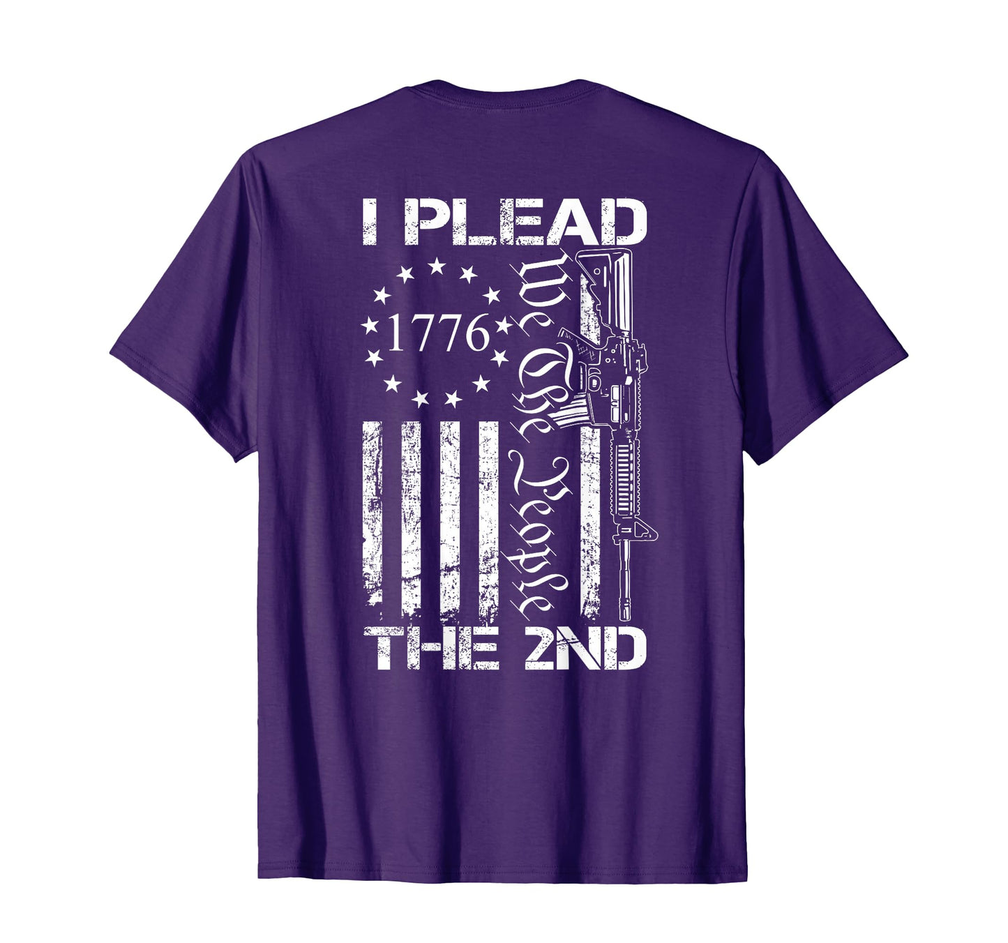 I Plead 2Nd Amendment We People Ar15 Pro T-Shirt - Graphic Print Men Women - T-Shirt, Sweatshirt, Hoodie