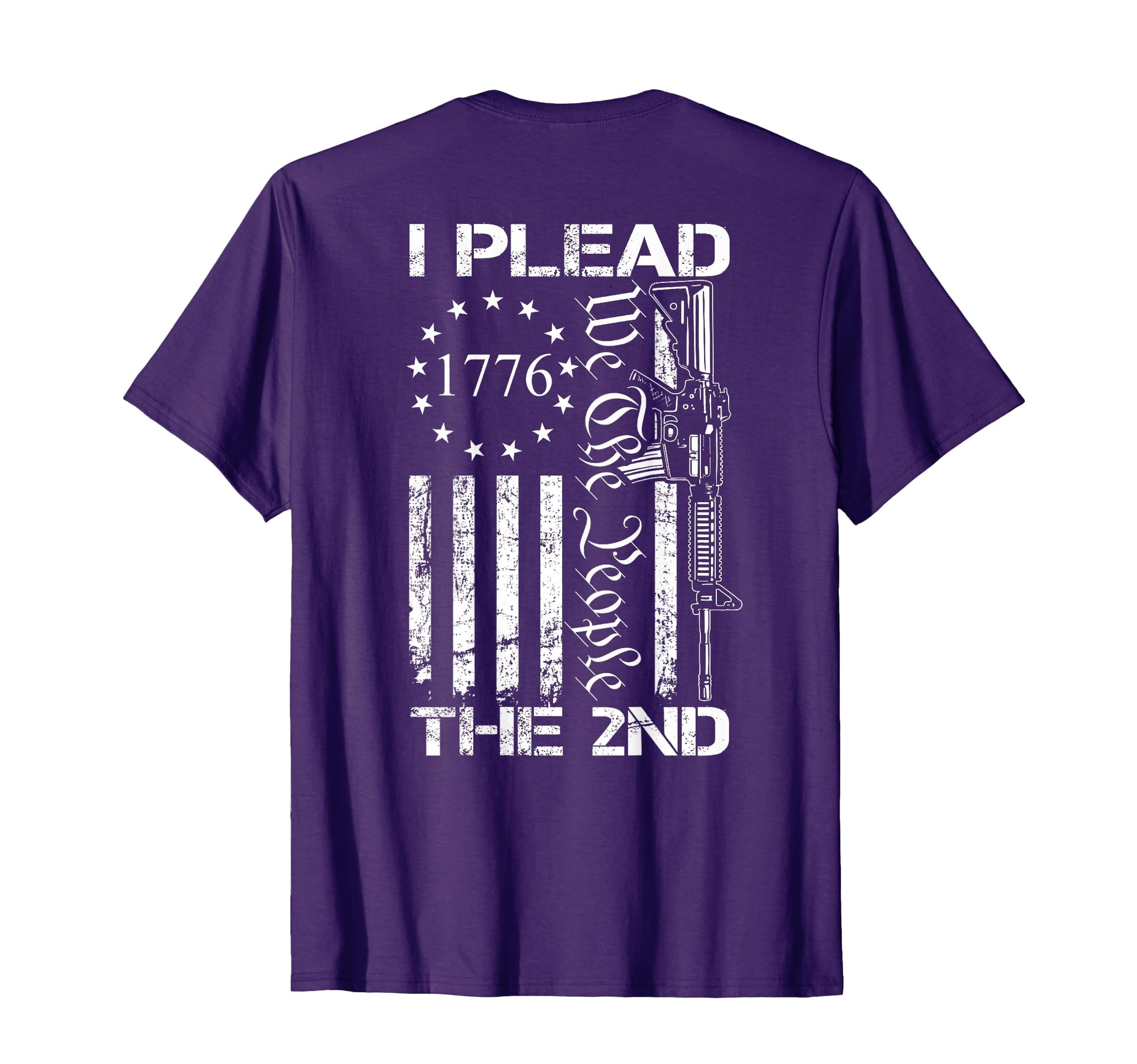 I Plead 2Nd Amendment We People Ar15 Pro T-Shirt - Graphic Print Men Women - T-Shirt, Sweatshirt, Hoodie