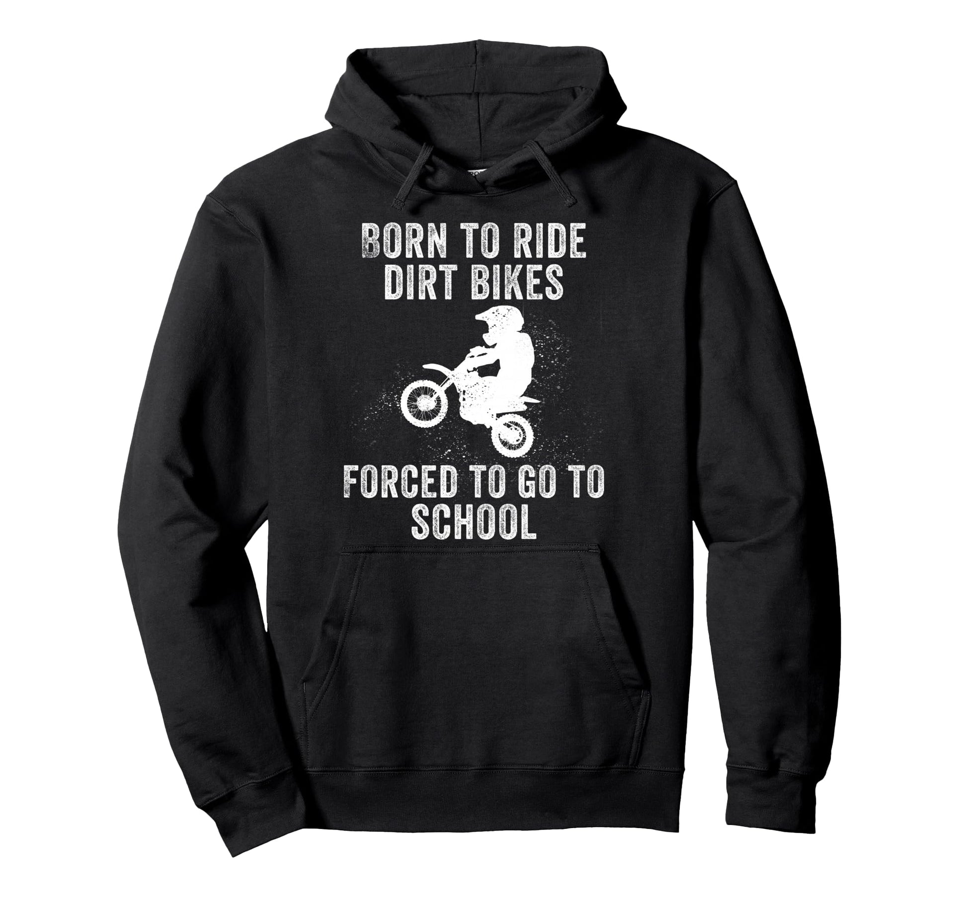 Funny Dirt Bike Art Motocross Dirt Bike Hoodie - Trendy Graphic for Adults - T-Shirt, Sweatshirt, Hoodie