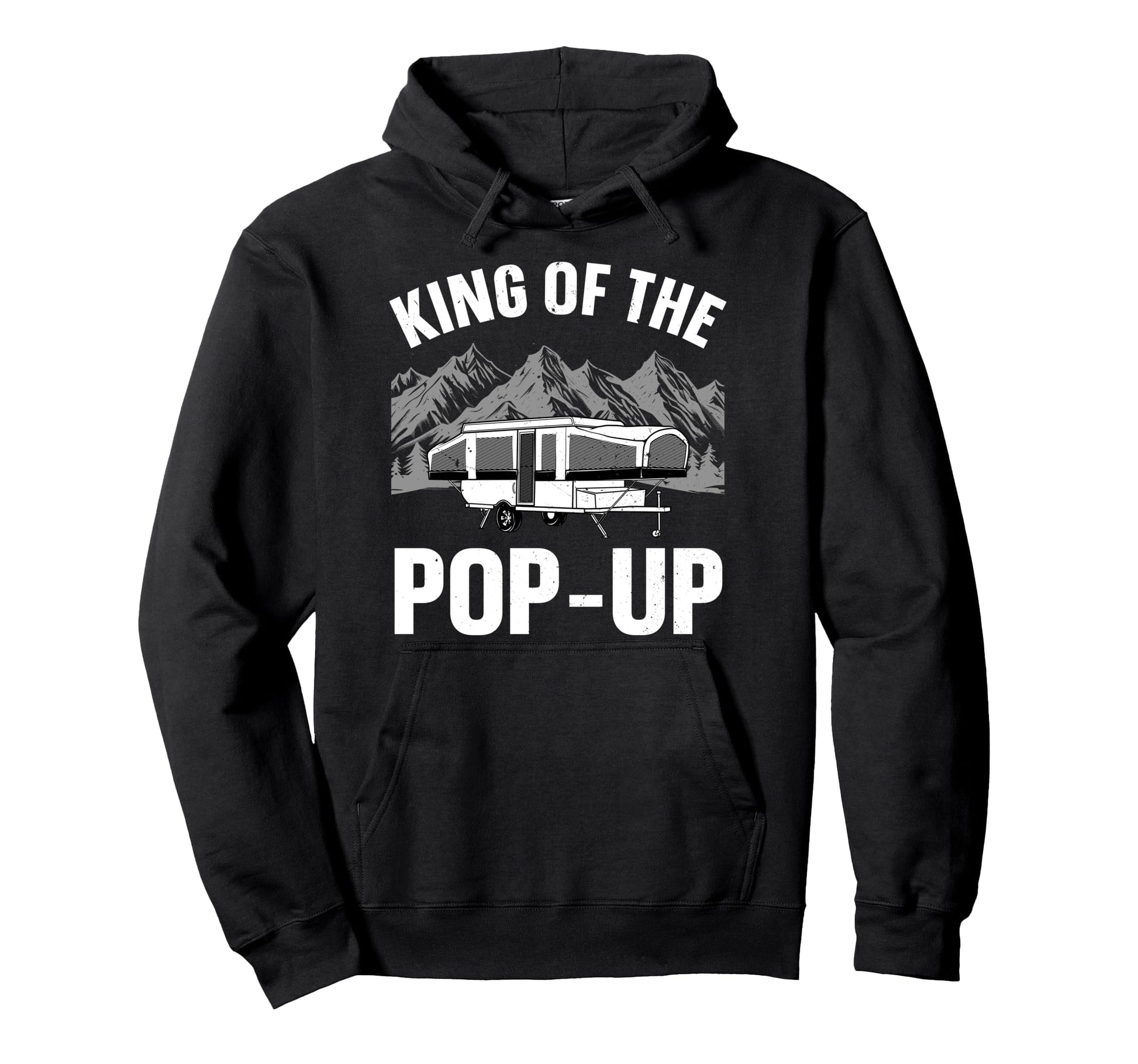 Funny Pop Up Camper Art Dad Pop Up Hoodie - Streetwear Style for Adults - T-Shirt, Sweatshirt, Hoodie