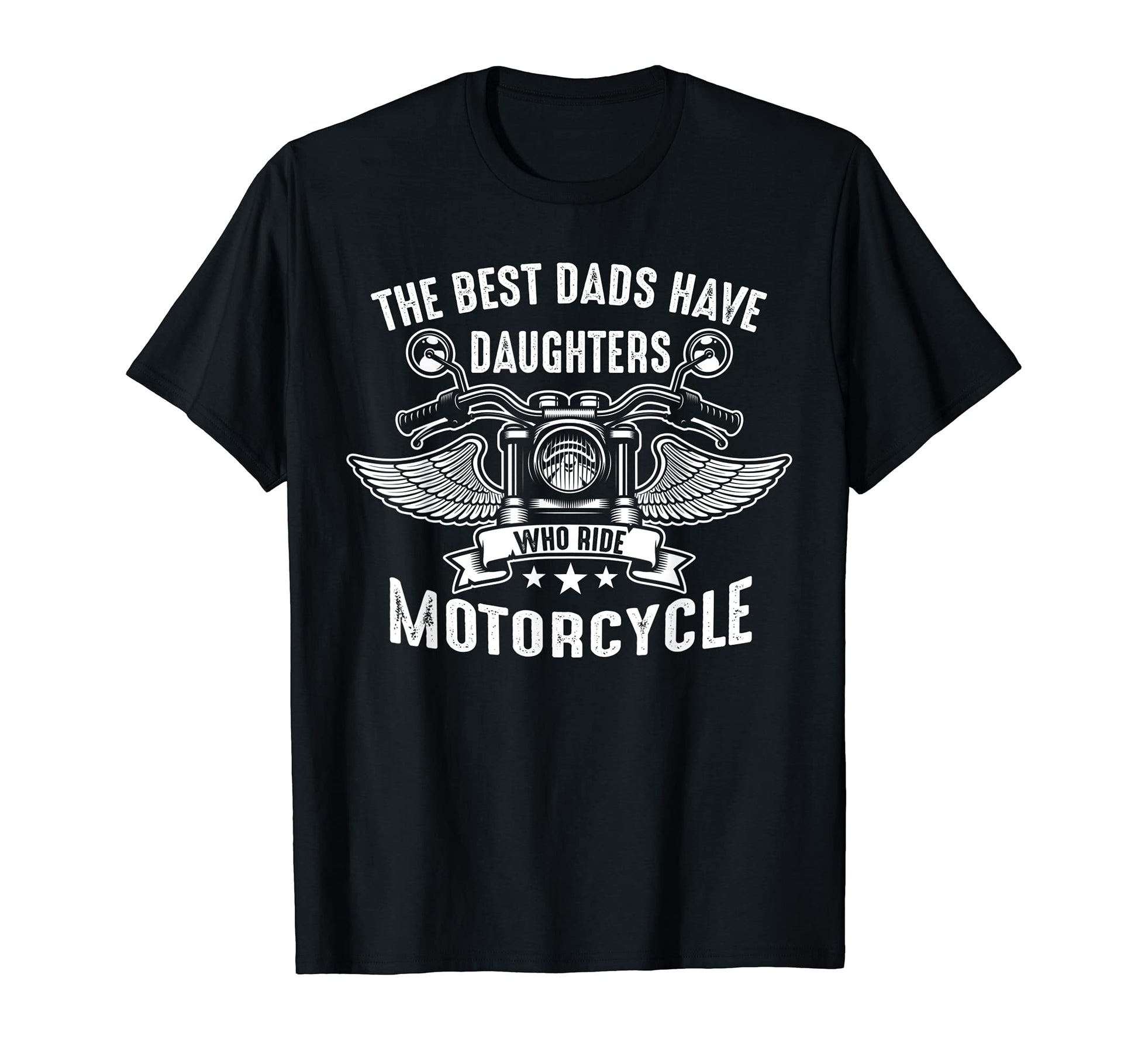 Mens Best Dadsve Daughters Motorcycle T-Shirt - Unique Graphic for Adults - T-Shirt, Sweatshirt, Hoodie