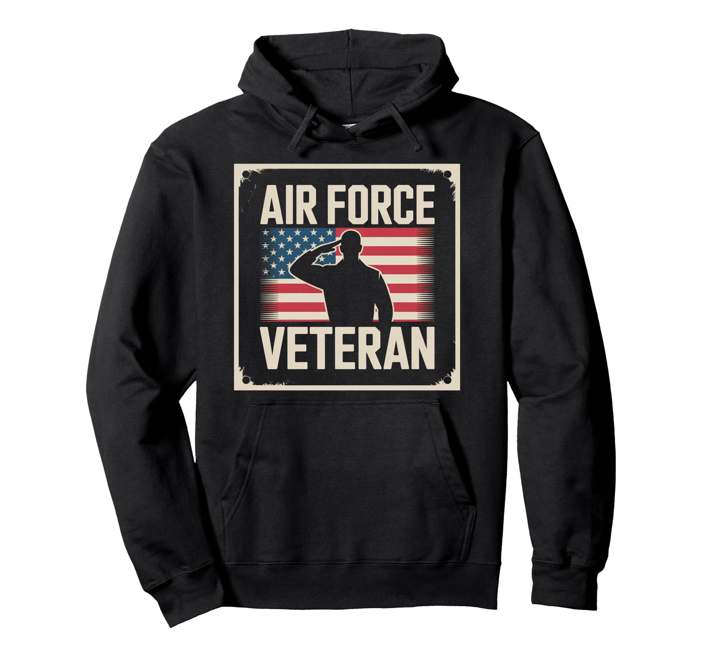 Air Force Veteran Us American Flag Dad Hoodie - Unique Graphic for Adults - T-Shirt, Sweatshirt, Hoodie