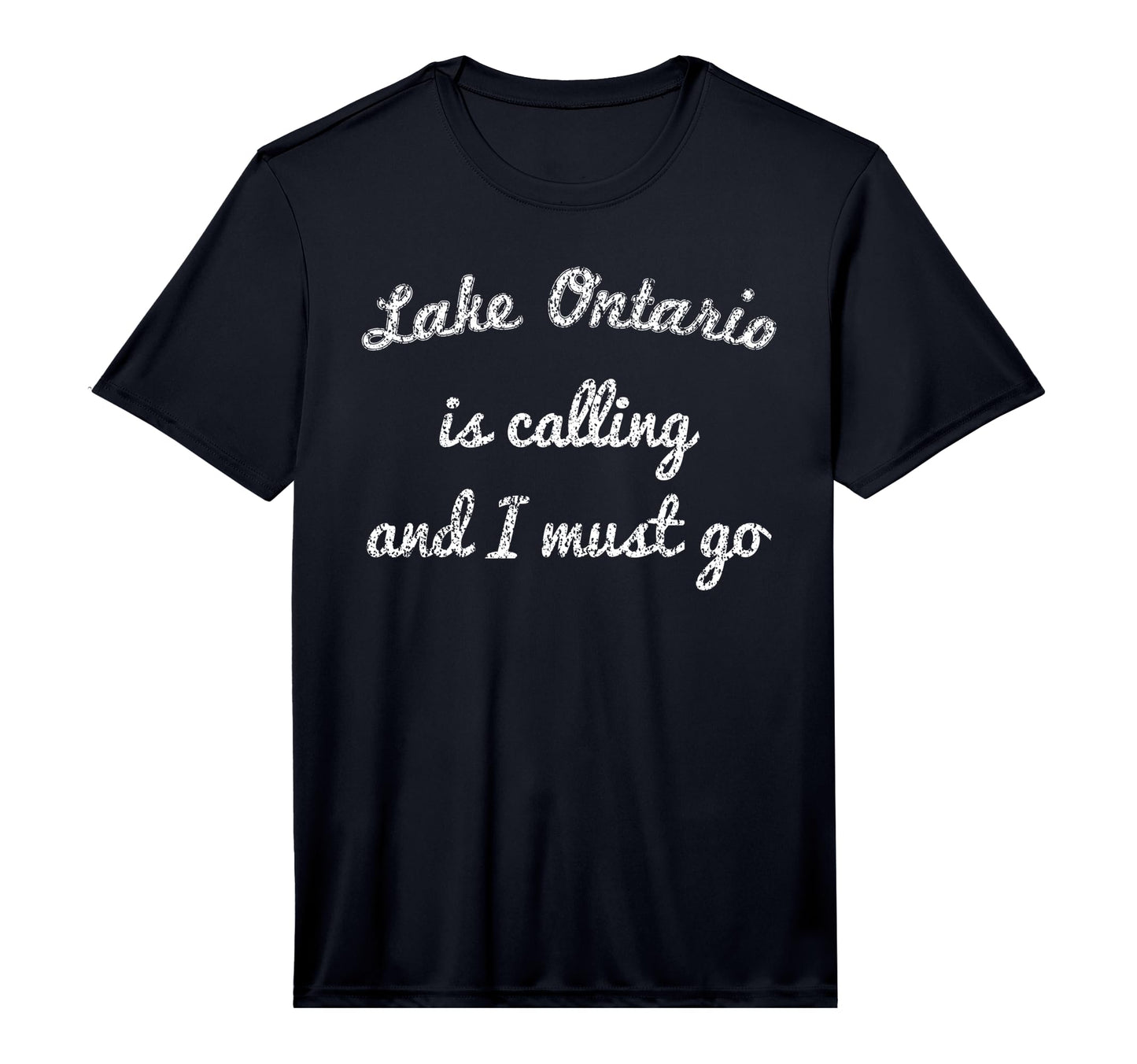 Lake Ontario New York Funny Fishing T-Shirt - Trendy Graphic for Adults - T-Shirt, Sweatshirt, Hoodie