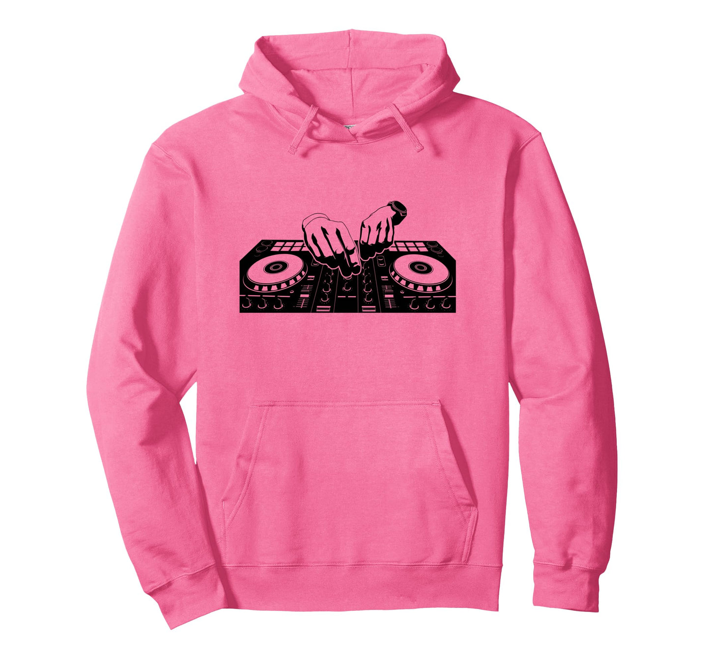Dj T Shirts Disc Jockey Gifts Dj Turntable Hoodie - Minimalist Print Unisex - T-Shirt, Sweatshirt, Hoodie