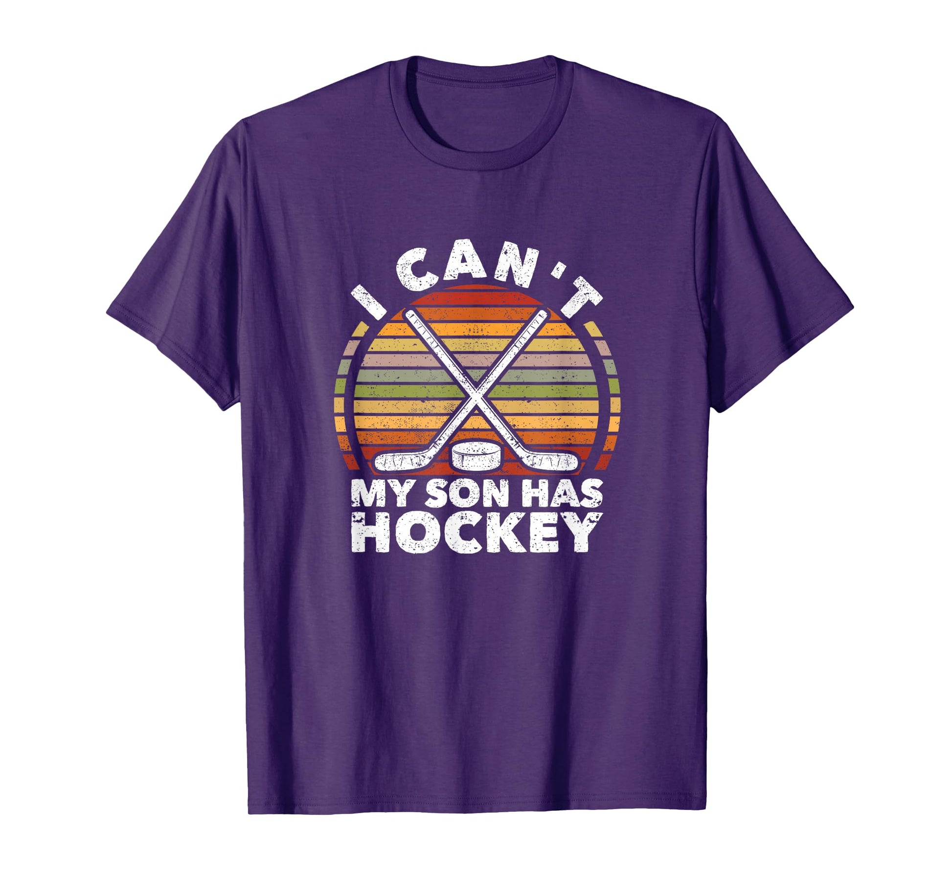 I Cant My Son Has Hockey Ice Winter T-Shirt - Custom Art Print Unisex - T-Shirt, Sweatshirt, Hoodie