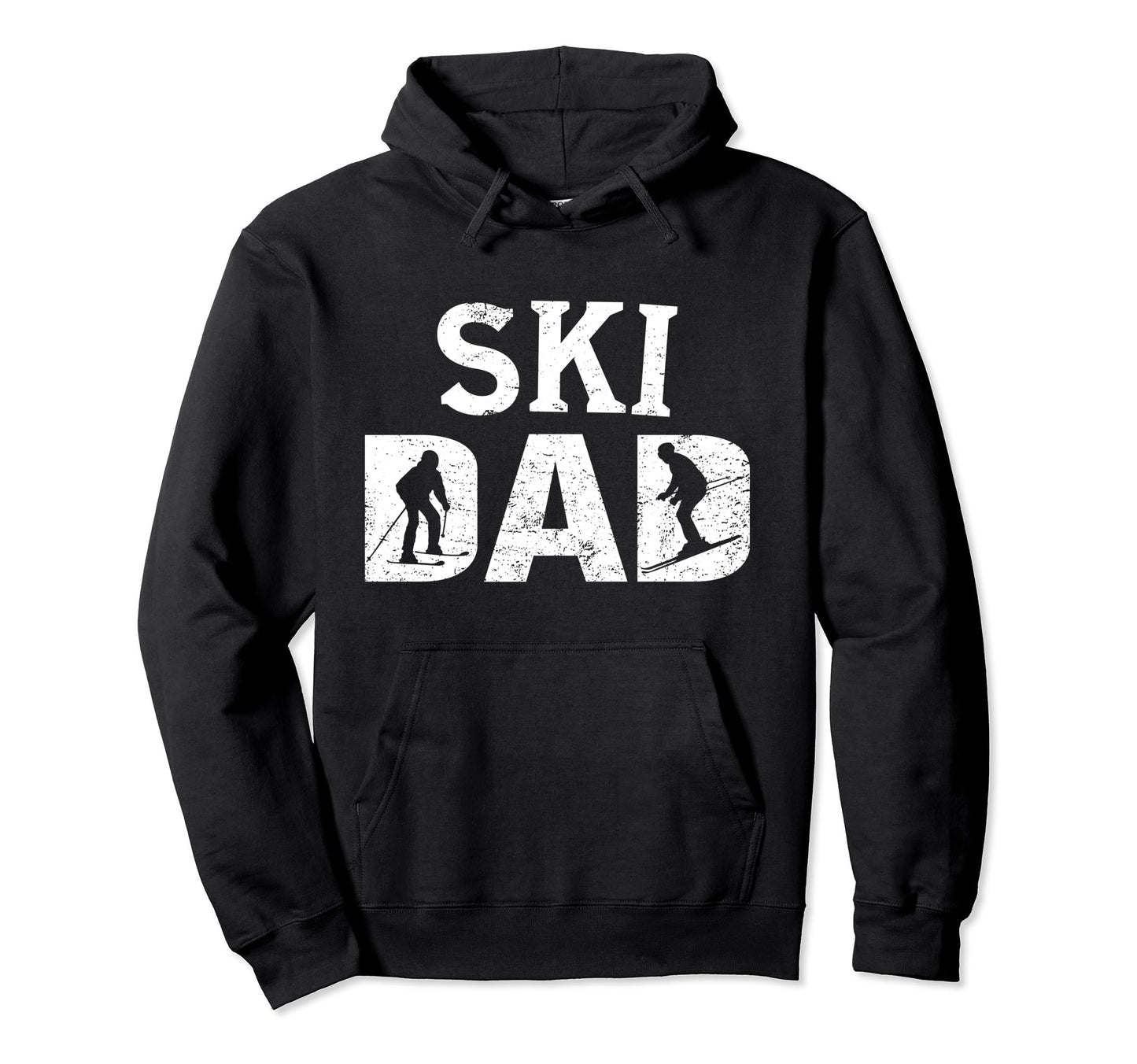 Ski Dad Winter Ski Papa Fathers Day Hoodie - Streetwear Style Unisex - T-Shirt, Sweatshirt, Hoodie