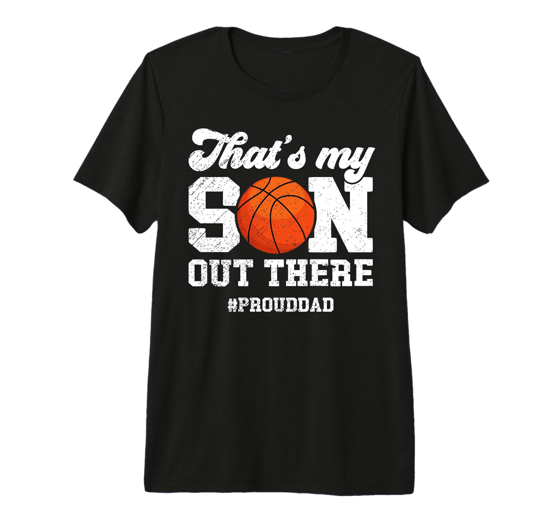 Mens Proud Dad Basketball Dad T-Shirt - Aesthetic Graphic Men Women - T-Shirt, Sweatshirt, Hoodie