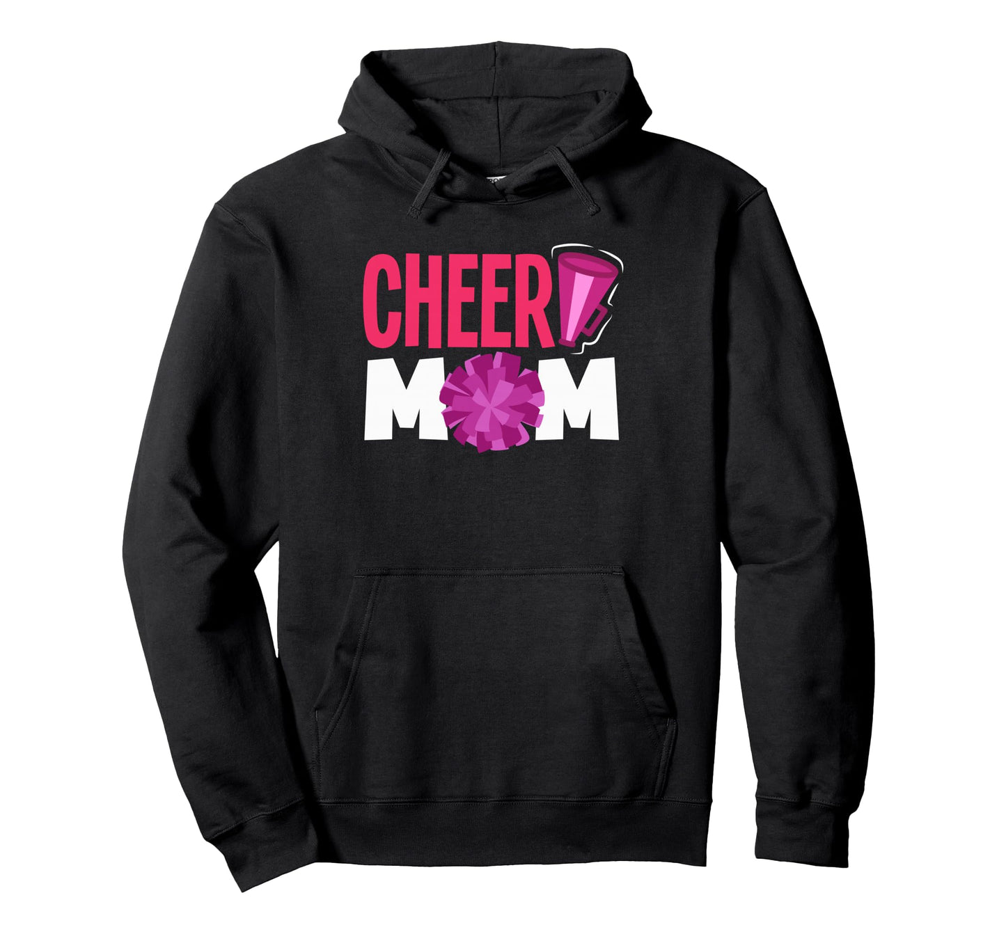 Cheer Mom Game Day Cheerleading Mom Hoodie - Custom Art Print Men Women - T-Shirt, Sweatshirt, Hoodie