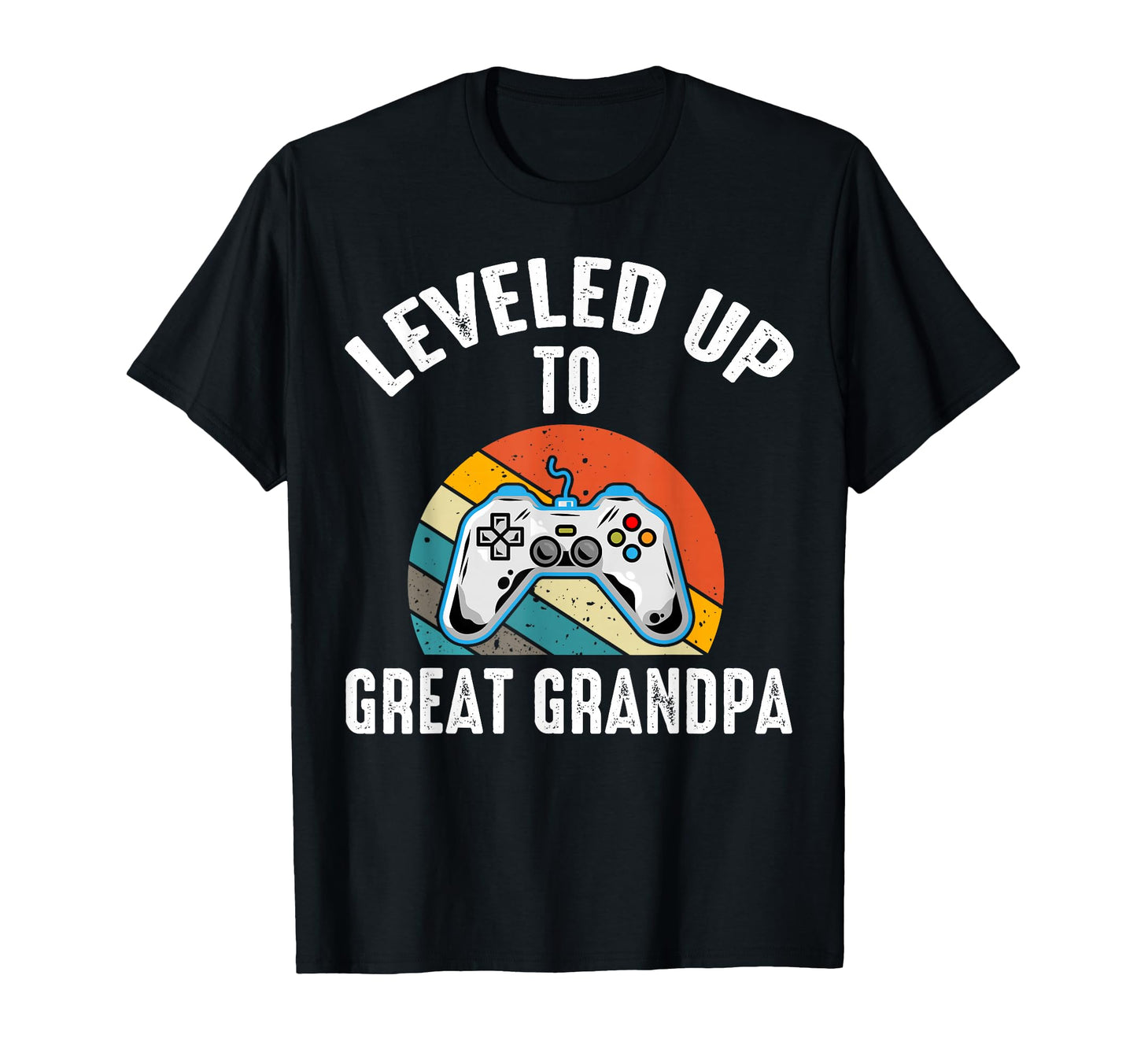 Leveled Up To Great Grandpa Reveal T-Shirt - Aesthetic Graphic for Adults - T-Shirt, Sweatshirt, Hoodie