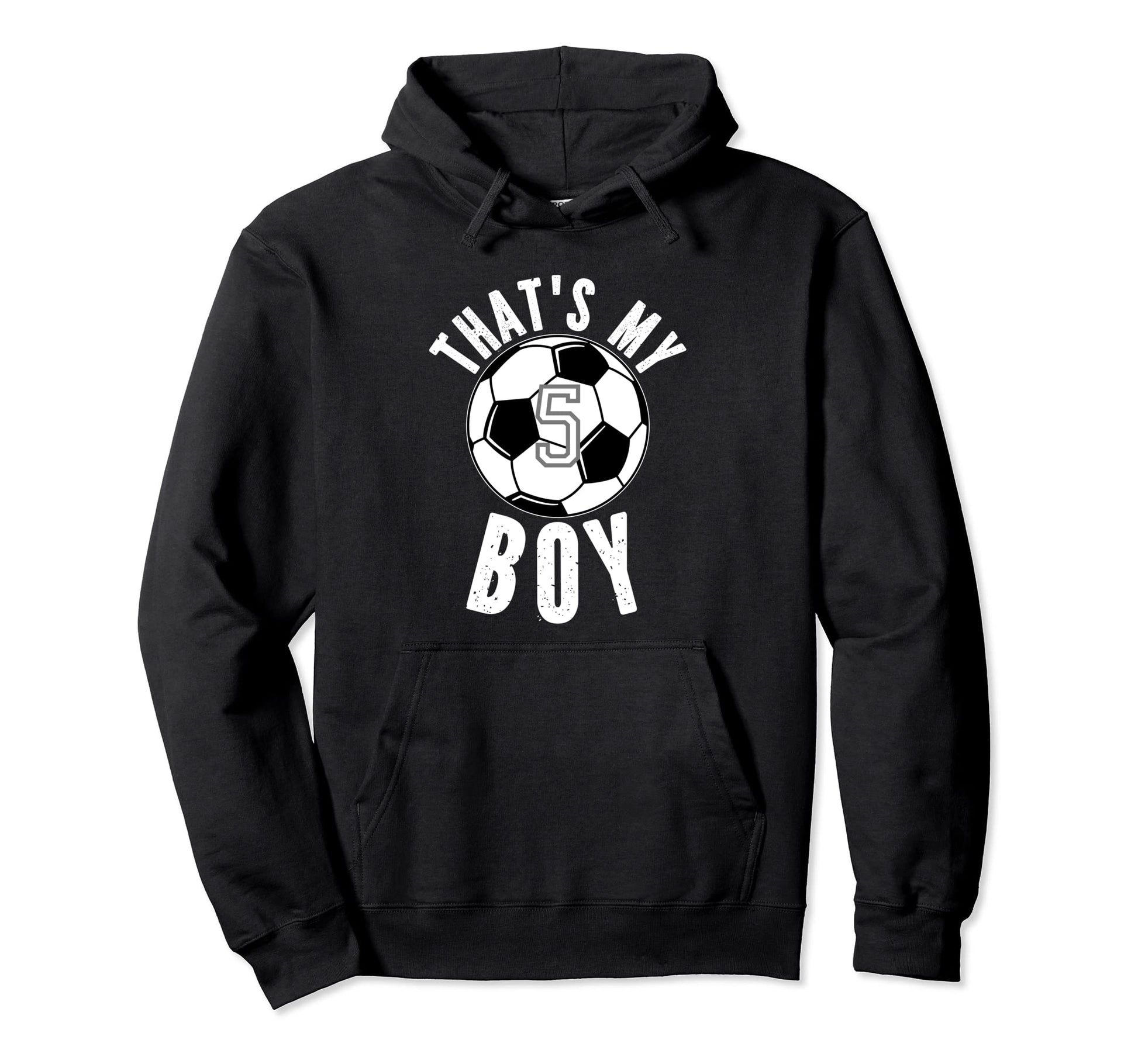 Thats My Jersey Number 5 Soccer Mom Hoodie - Fun Novelty Design for Adults - T-Shirt, Sweatshirt, Hoodie