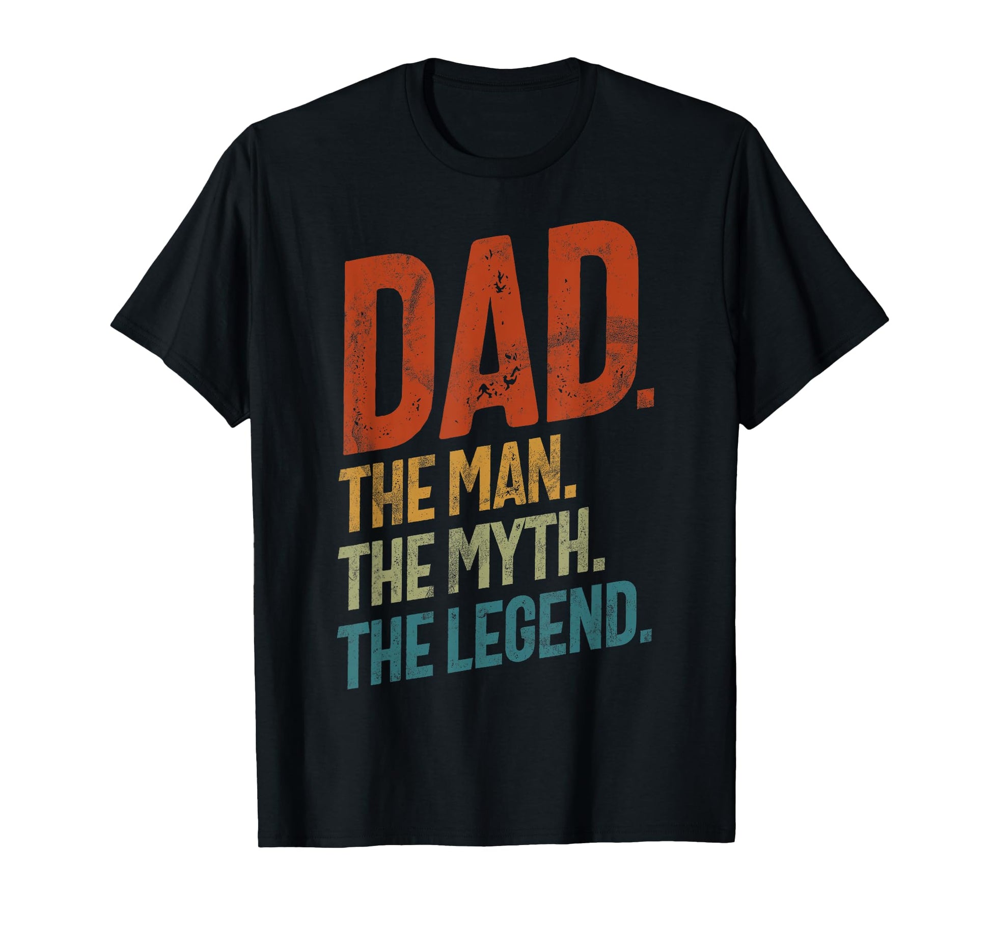 Dad Myth Legend Fathers Day Parent T-Shirt - Custom Art Print Men Women - T-Shirt, Sweatshirt, Hoodie